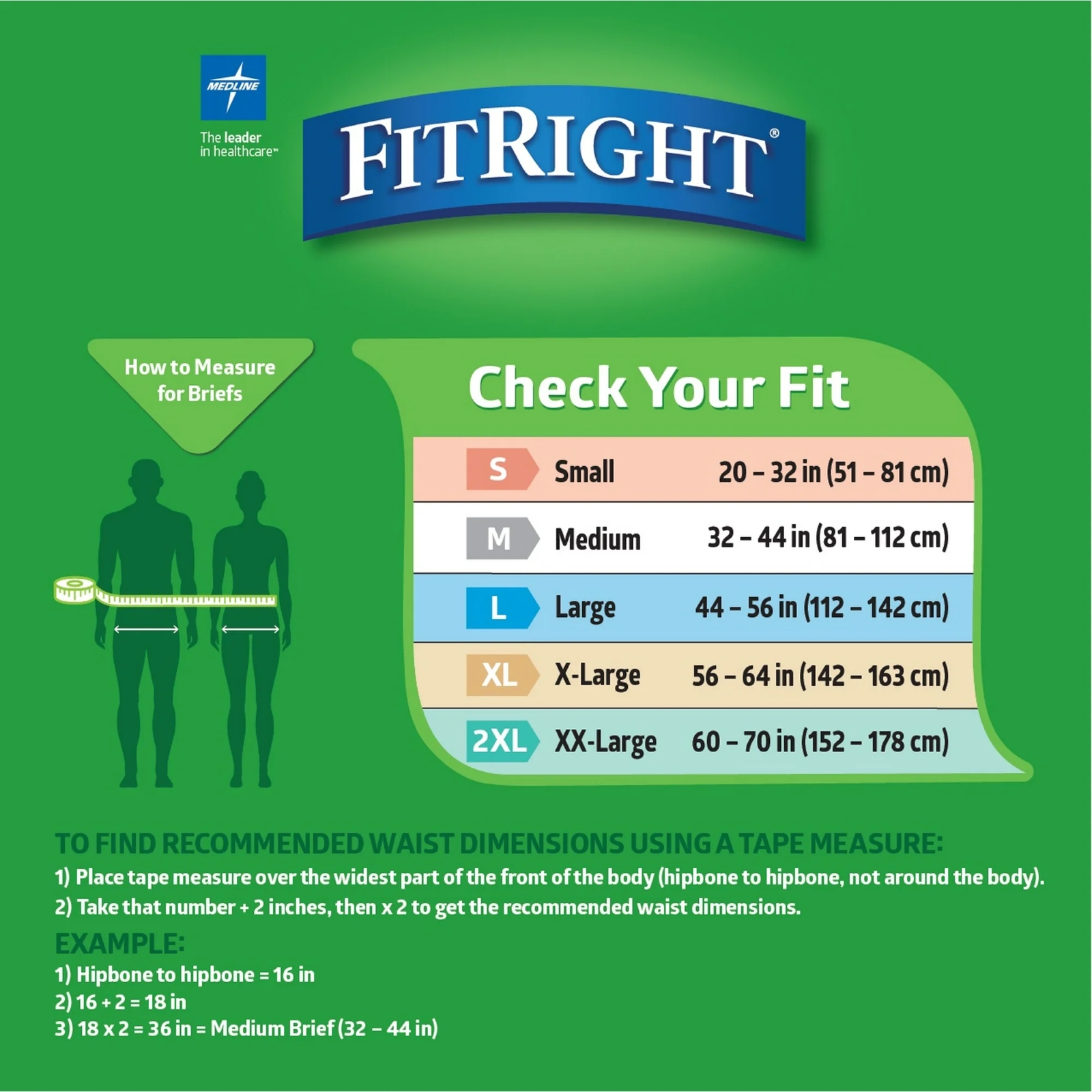 Extra OptiFit Heavy Absorbency Adult Diapers, FSA/HSA Eligible,20 Count, Waist Size 60"-70" ,2XL , Incontinence Briefs for Men and Women, Disposable, Moisture Wicking, Leak Protection