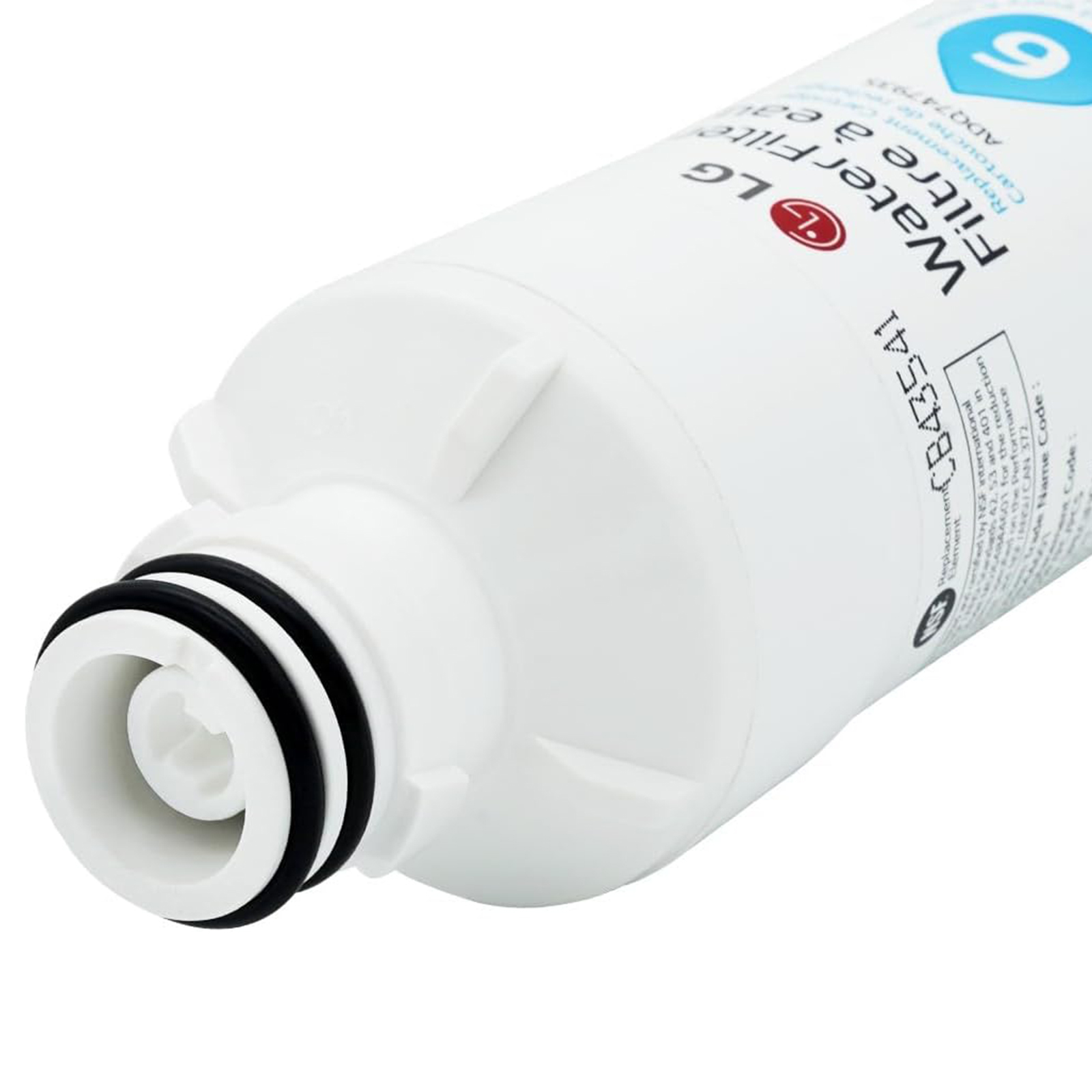 LG LT1000P - 6 Month / 200 Gallon Capacity Replacement Refrigerator Water Filter (NSF42, NSF53, and NSF401) ADQ74793501, ADQ75795105, AGF80300704, or AGF80300705 White