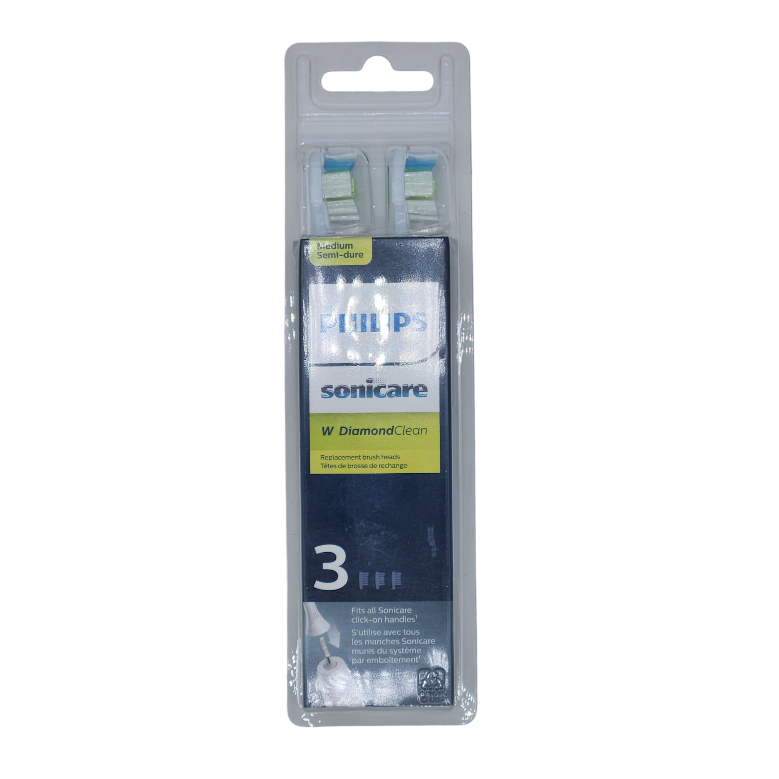 Philips Sonicare DiamondClean Replacement Electric Toothbrush Head - HX6063/65 - White - 3pk