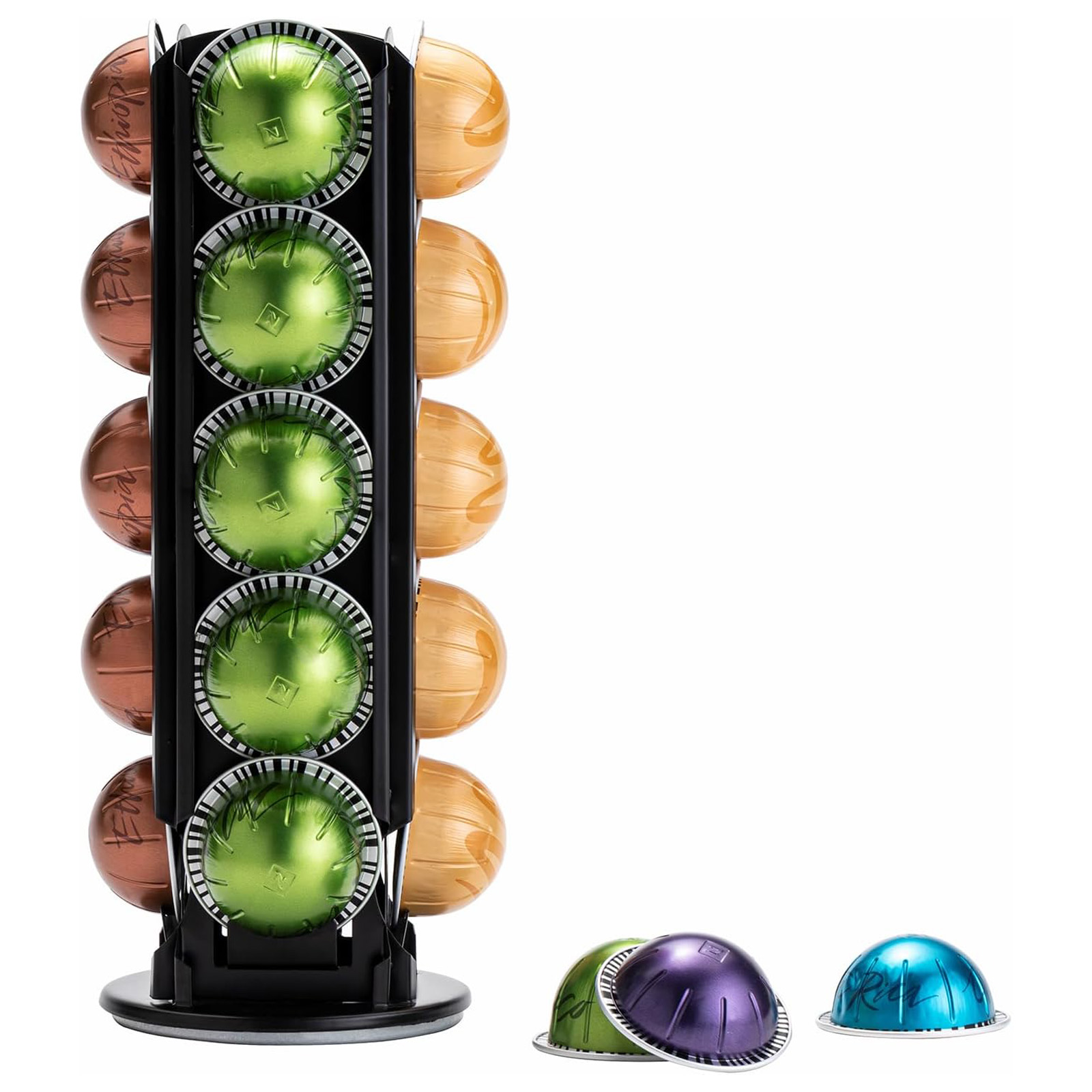 ZCDCP Nespresso Pod Holder for Vertuo Pod Holder, 20 Pods (NO BOX)