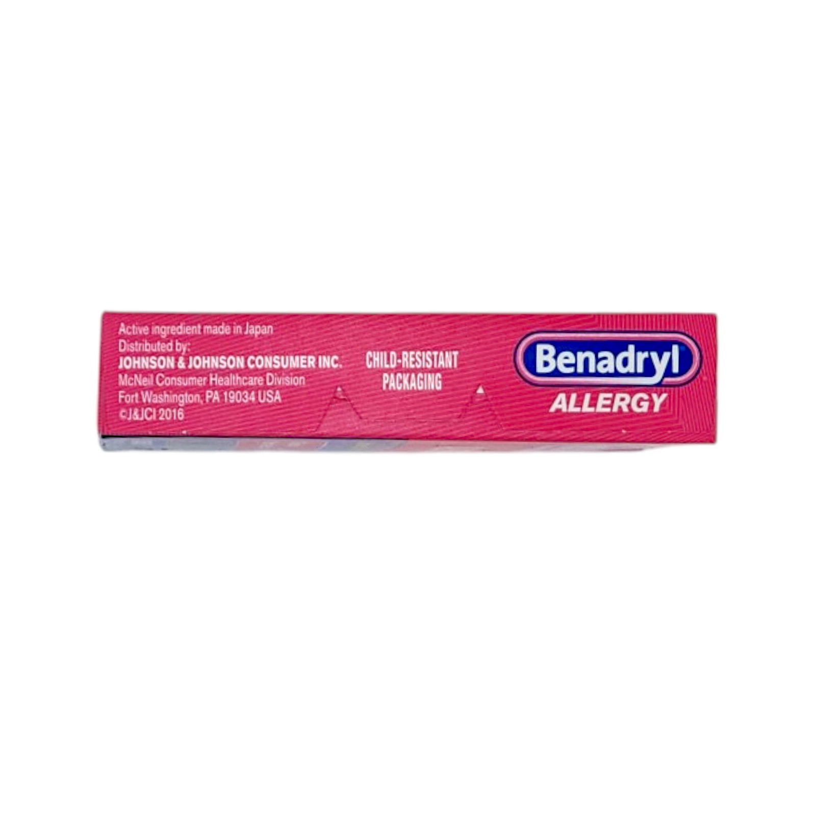 Benadryl Allergy Relief Ultratabs 24 Tablets Exp 08/2026 NEW SEALED
