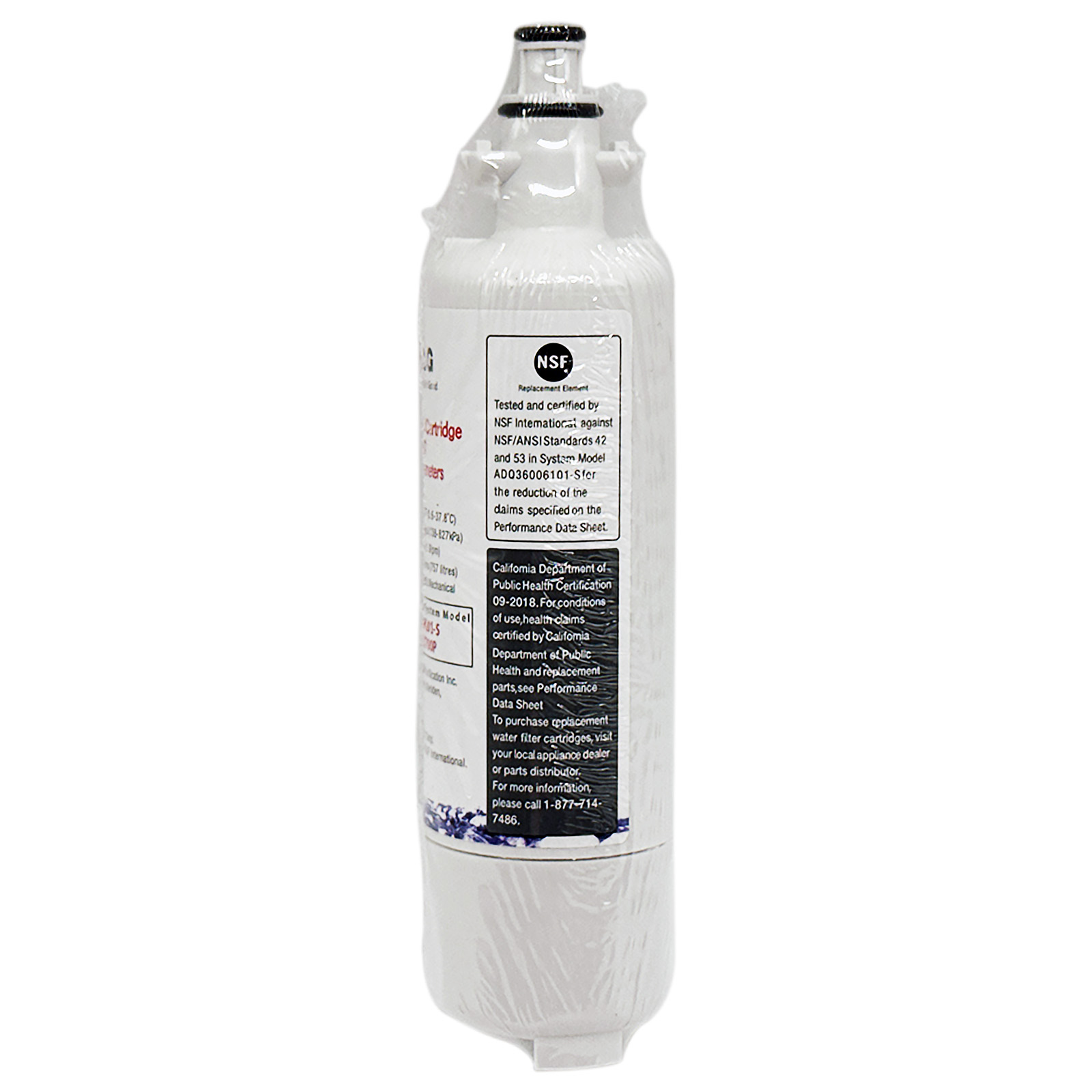 LG LT700P- 6 Month / 200 Gallon Capacity Replacement Refrigerator Water Filter (NSF42 and NSF53) ADQ36006101, ADQ36006113, ADQ75795103, or AGF80300702 , White , Single