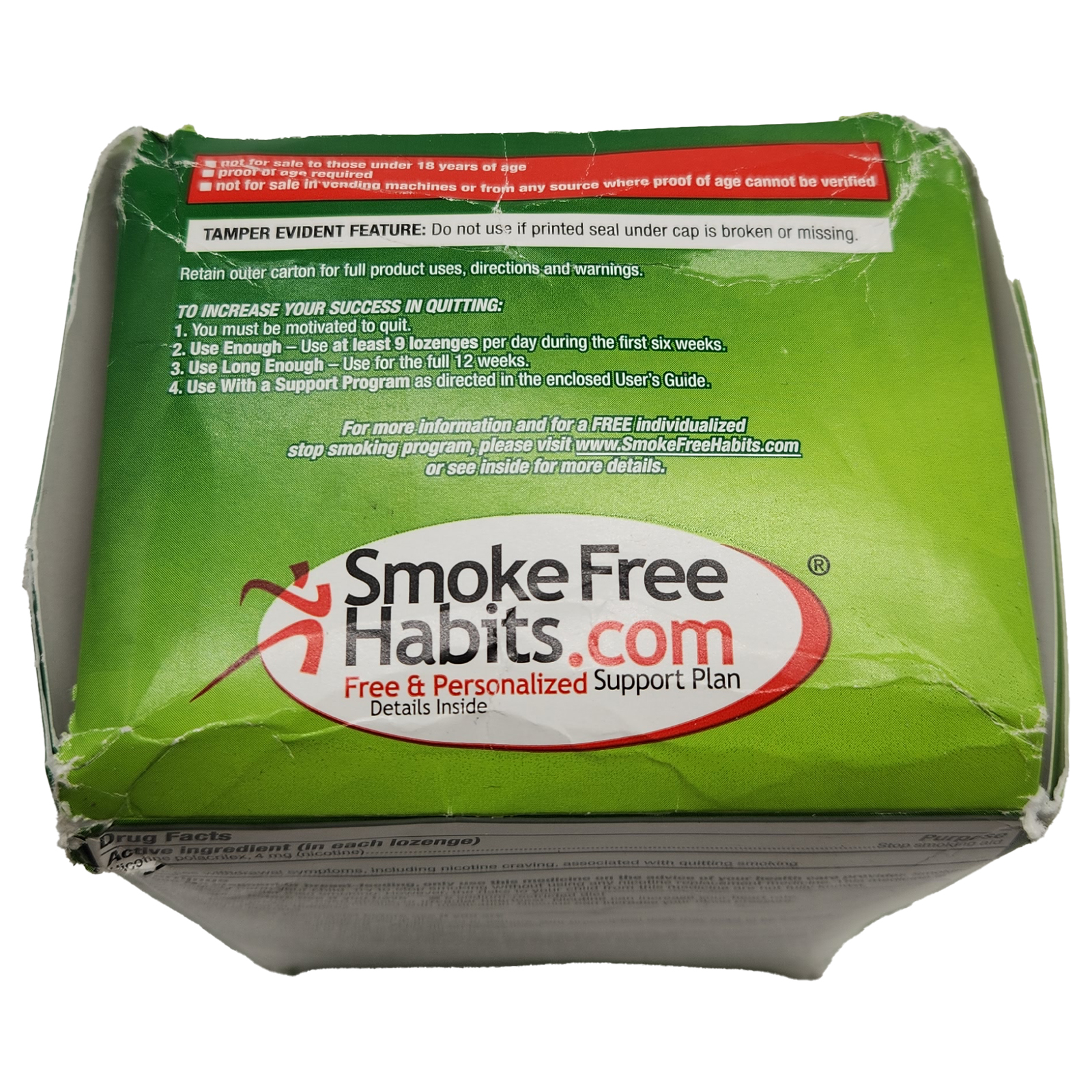 Amazon Basic Care Nicotine Lozenges 4mg Mint Flavor 144 Lozenges **READ**