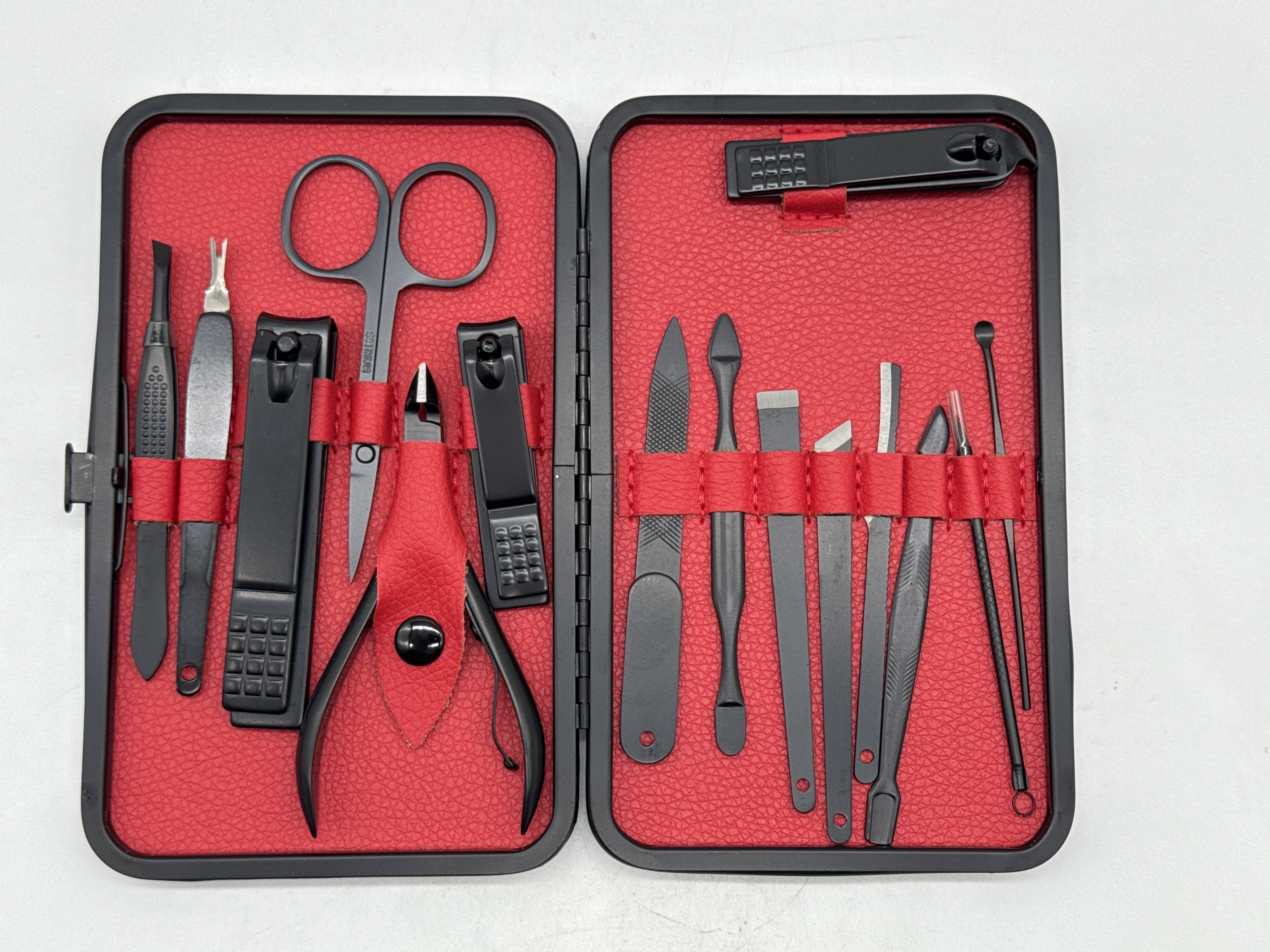 HPACK.KV Nail Clippers Set - Stainless Steel Nail Cutter Pedicure Kit