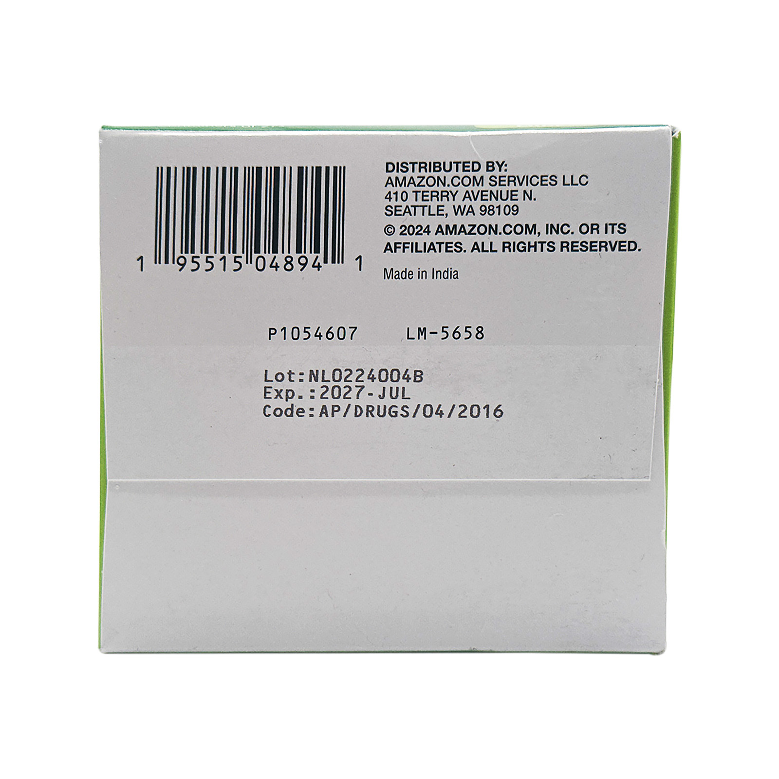 Amazon Basic Care Mini Nicotine Polacrilex Lozenge, 2 Mg (Nicotine), Mint Flavor, 135 Count