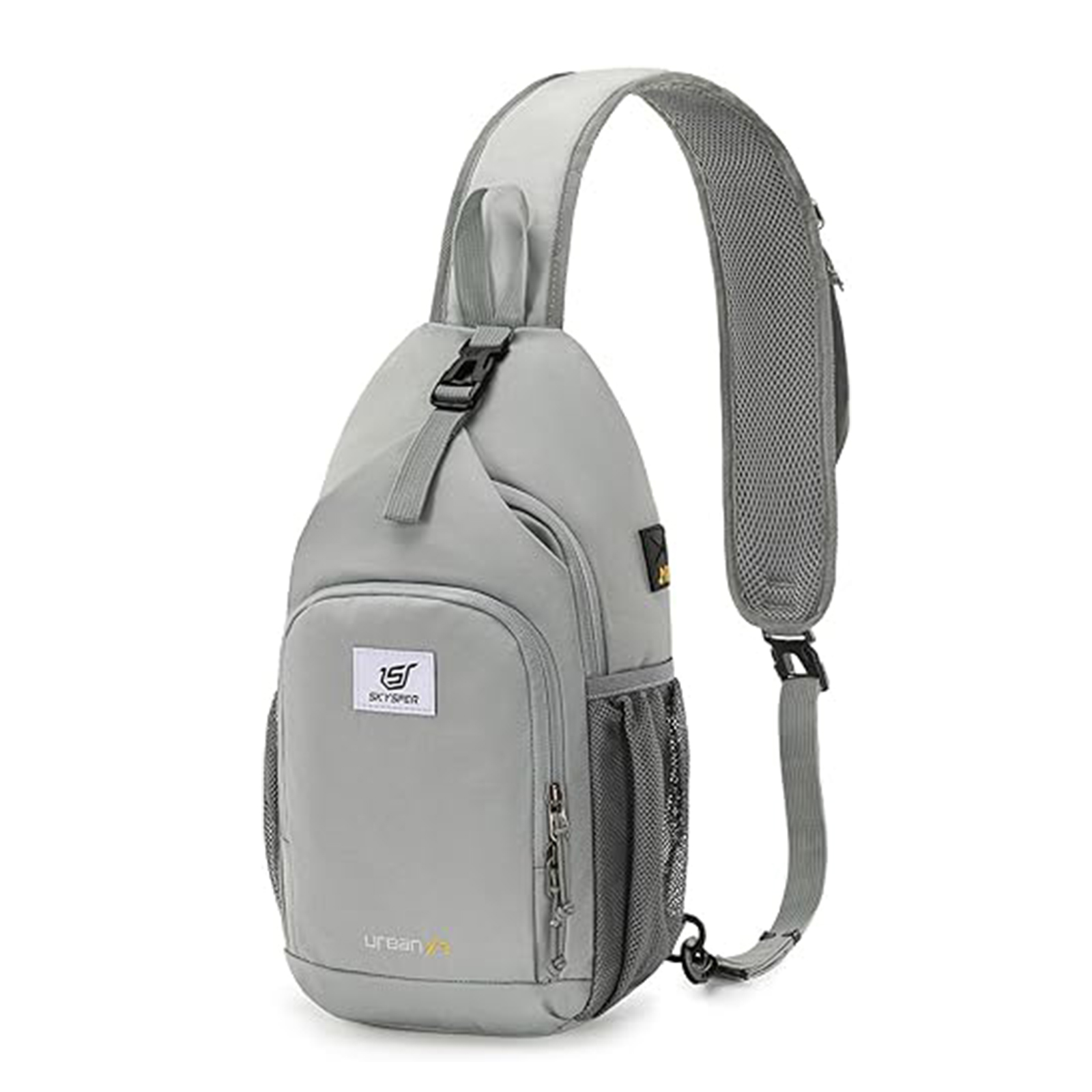 SKYSPER Sling Bag RFID Crossbody Sling Backpack Cross Body Shoulder Bag Travel Hiking Daypack for Women Men, Sage Green