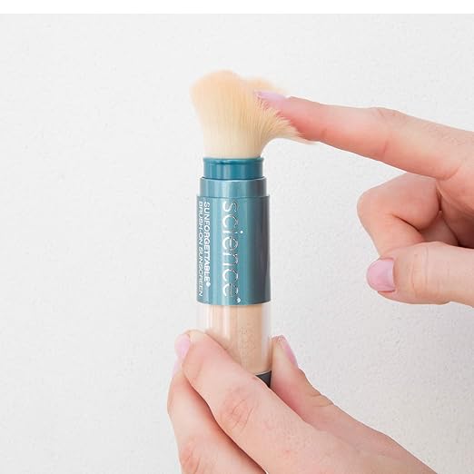 Colorescience Brush-On Sunscreen Mineral Powder for Sensitive Skin  Tan Multipack