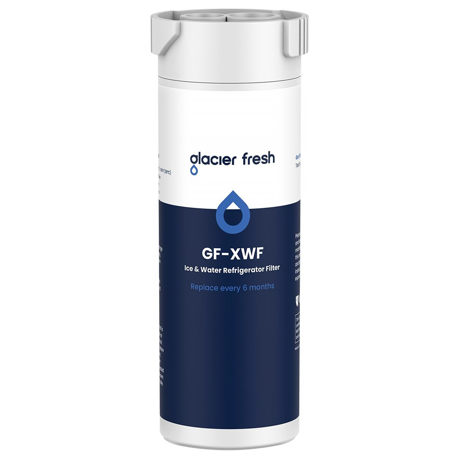 GLACIER FRESH XWF Replacement For GE XWF Refrigerator Water Filter (Not for XWFE) - Choose pack