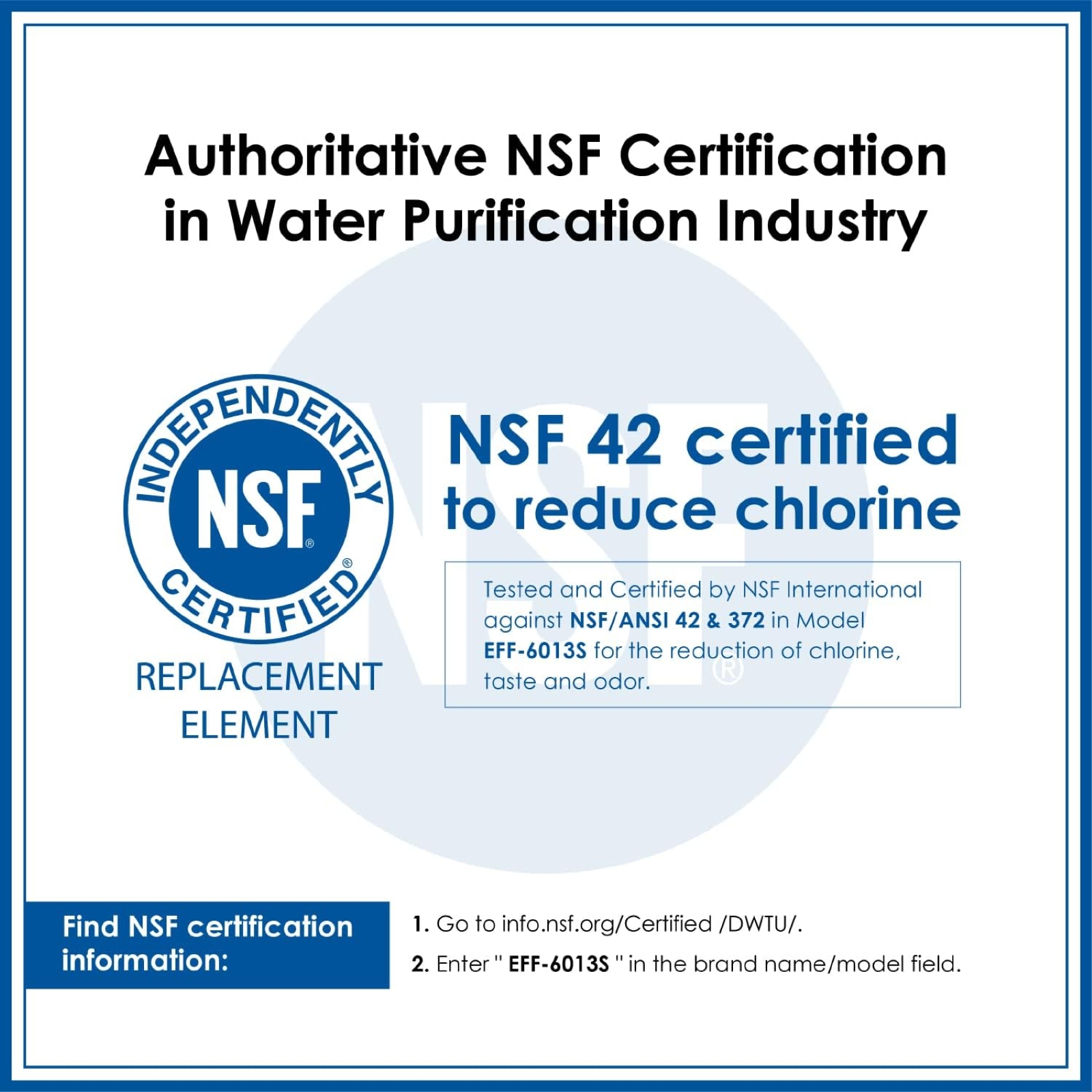Waterdrop WD-F13 Replacement for GE® MWF®, SmartWater® MWFP, MWFINT, MWFA, GWF, HDX FMG-1, Kenmore® 9991, GSE25GSHECSS, WFC1201 Water Filter, 3 Pack
