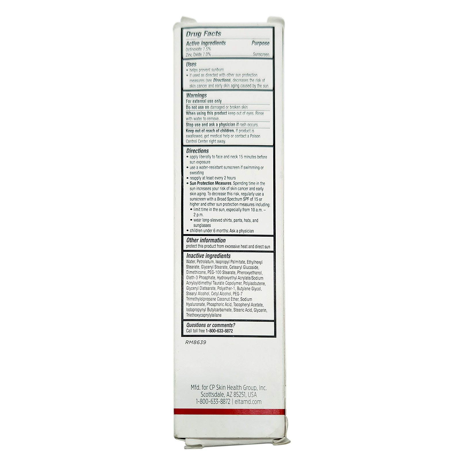 EltaMD UV Facial Broad Spectrum SPF 35 Face sunscreen 3 Oz