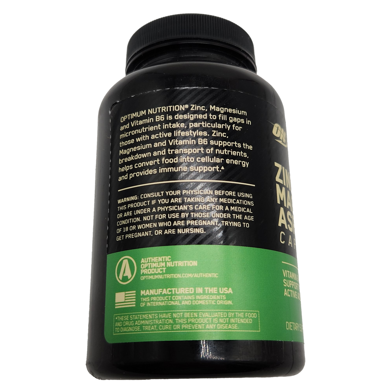 Optimum Nutrition ZMA Recovery Support, 90 Capsules