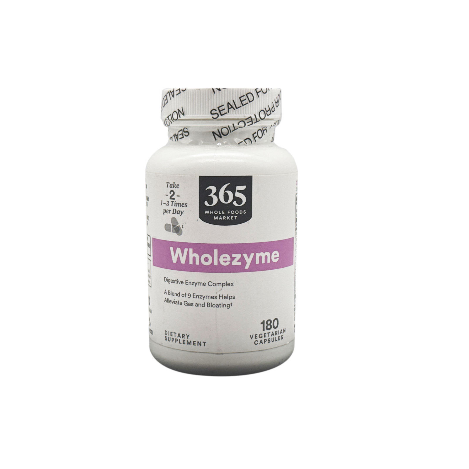 365 Whole Foods Market - Wholezyme - 180 Count