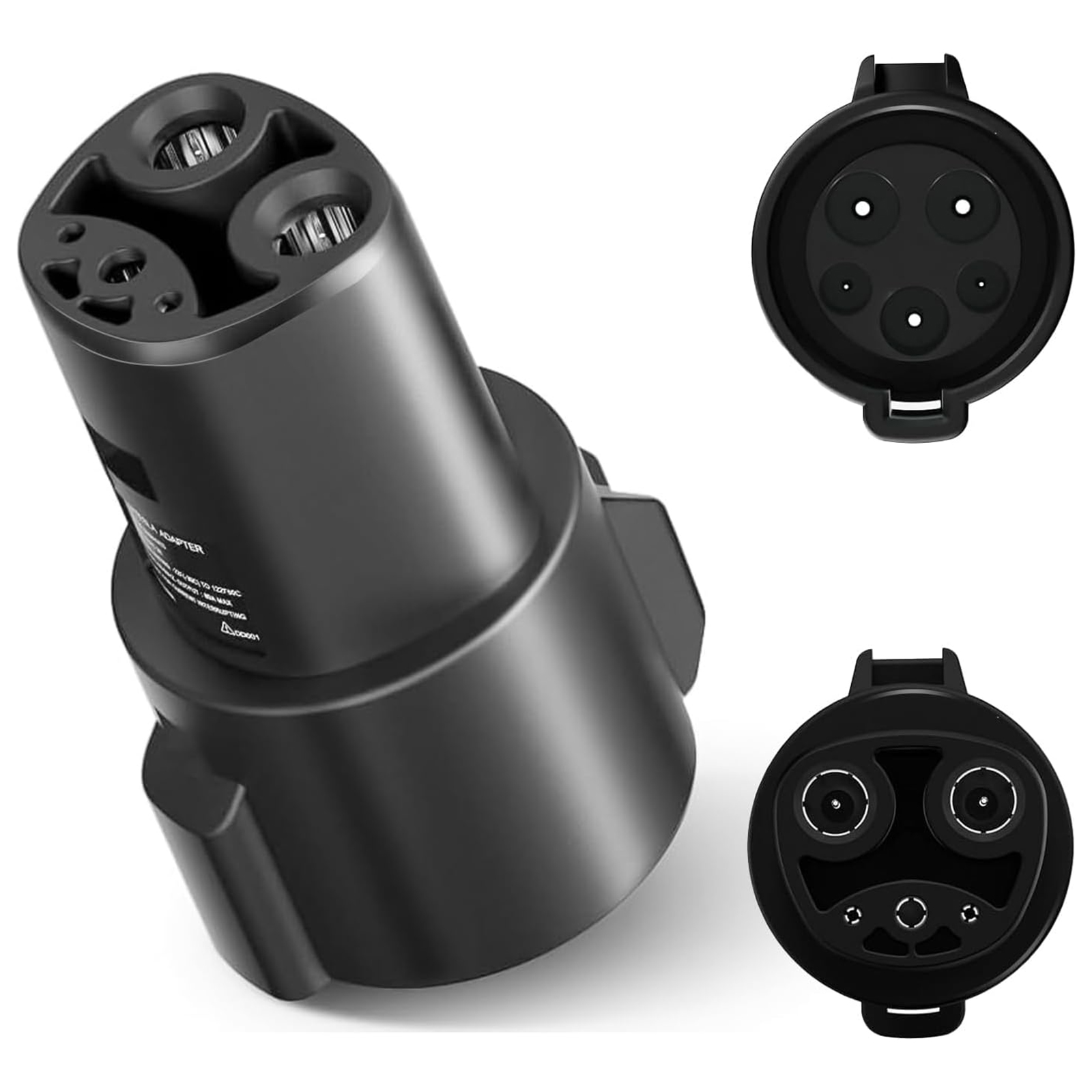 FOCSPROD J1772 to Tesla Charger Adapter, Max 80A 280V Fast Charging for Tesla Model 3/Y/X/S with Safety Certified Charger Connecting Charging Adapter, SAE J1772 EV Adapter for Tesla Cars Only