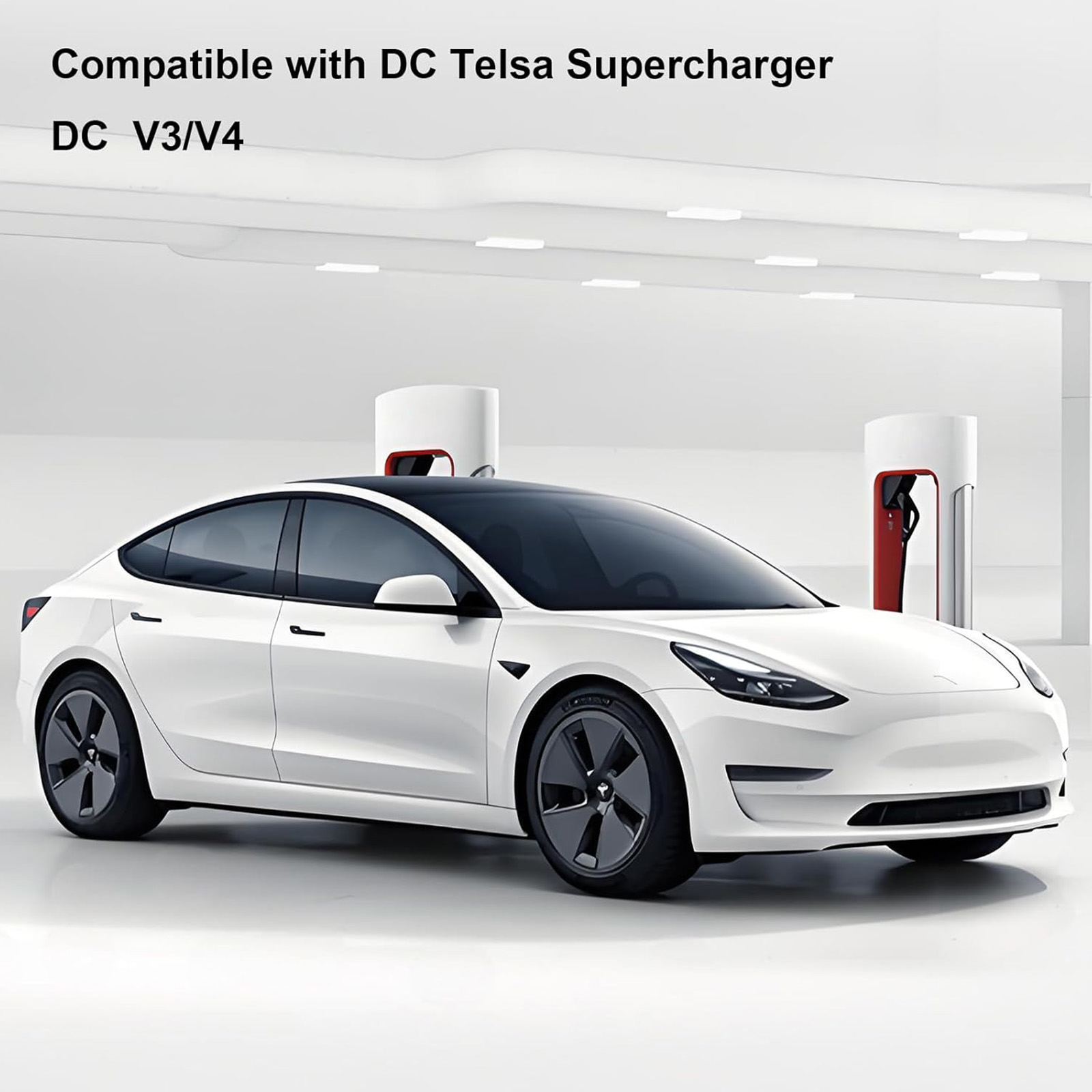BATKIHO NACS to CCS Adapter for Tesla Superchargers (Max 500A, 1000V)