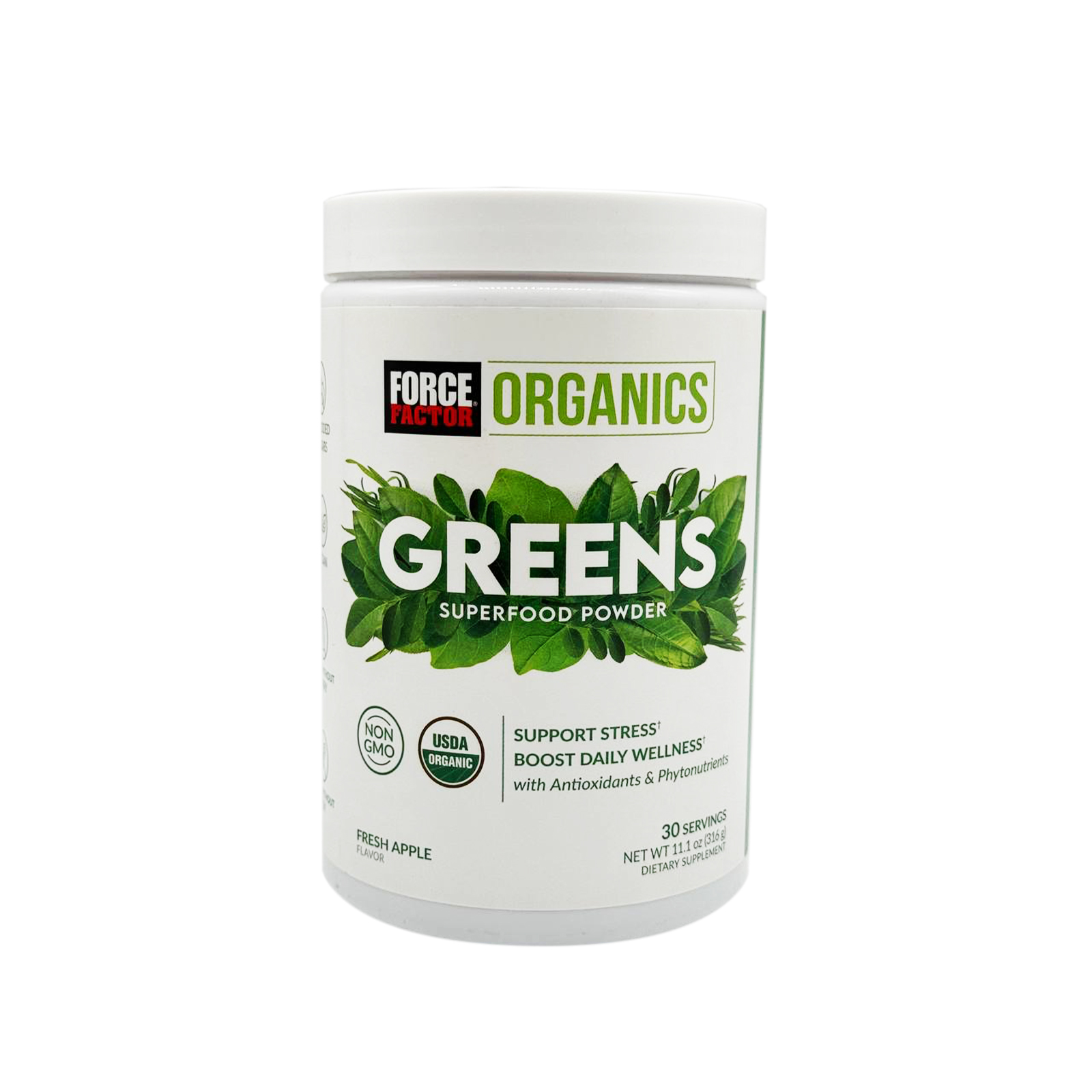 Force Factor Organics Greens Superfood Powder - 11.10 oz - 30 Servings 