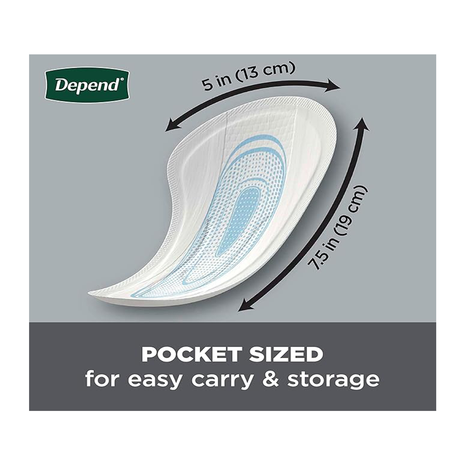Depend Shields Incontinence Pads for Men, Light Absorbency, 58 Count (Packaging May Vary)