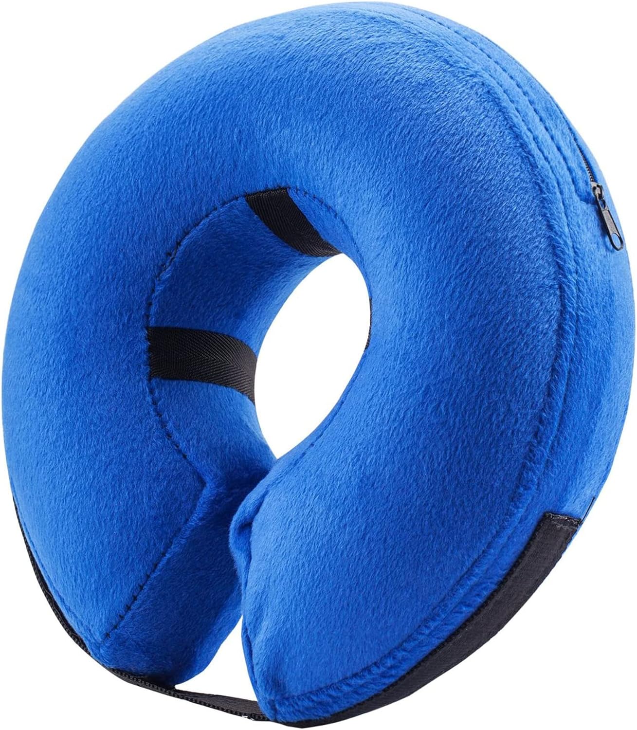 BENCMATE Protective Inflatable Collar for Dogs and Cats - Blue (Choose size)