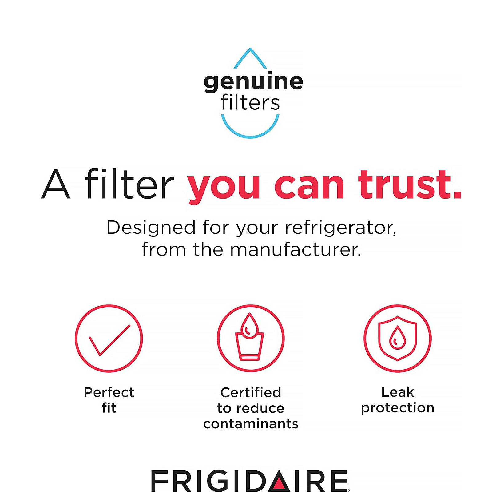 Frigidaire WF3CB Puresource3 Refrigerator Water Filter, White, 1 Count (Pack of 1)