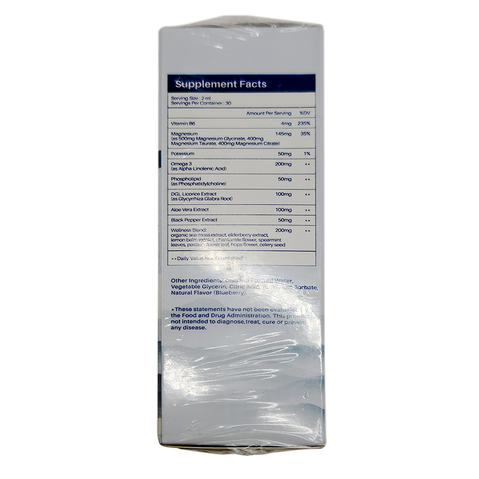 Triple Magnesium Complex Liquid Drops 1300mg per serving