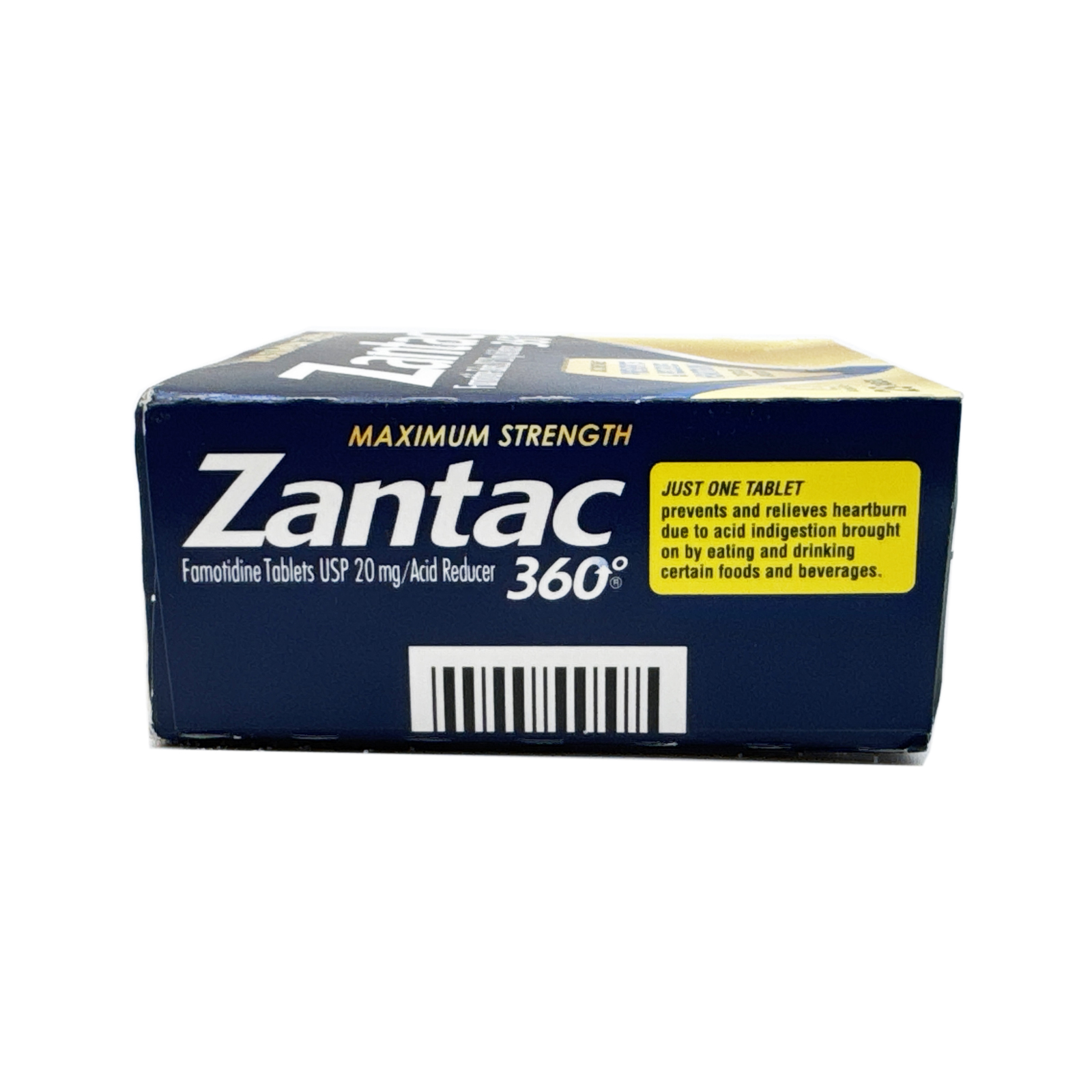 Zantac Maximum Strength 360 Famotidine 20 Mg 25 Tablets Exp 09/2026