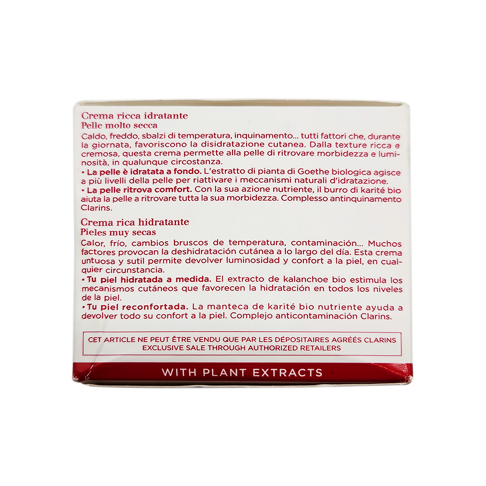 Clarins Hydra-Essentiel Cooling Cream Gel 50ml for very dry skin