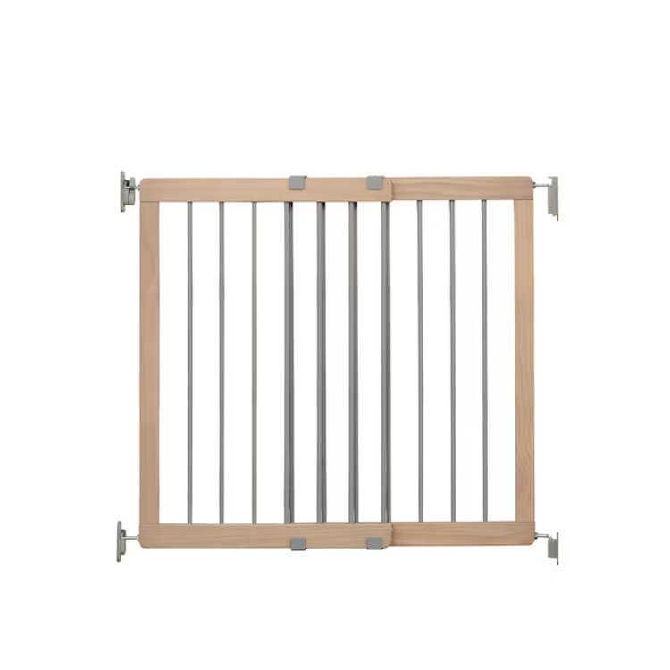 Regalo 42" Wooden Safety Gate - Brown