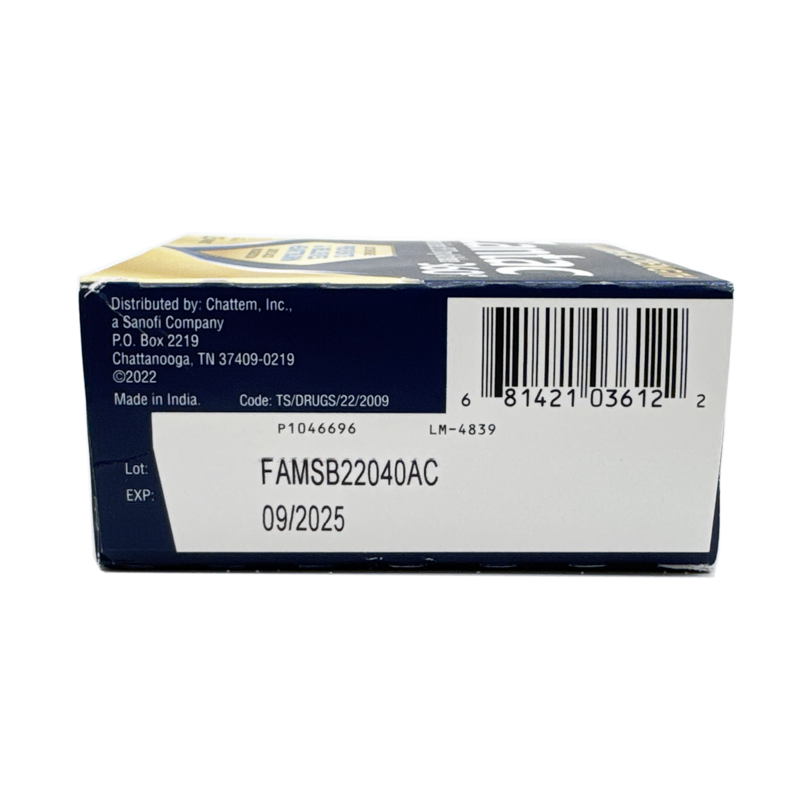 Zantac Maximum Strength 360 Famotidine 20 Mg 25 Tablets Exp 09/2026