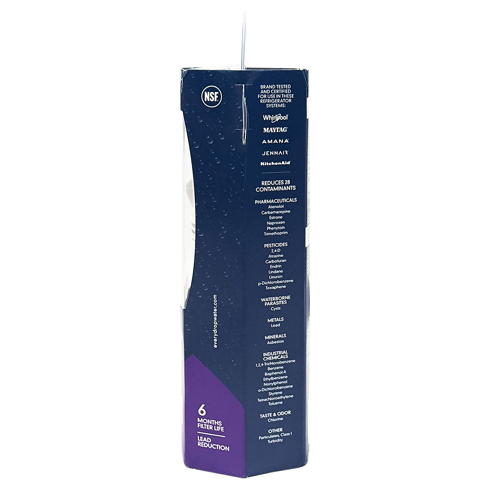 Whirlpool - EveryDrop 1 Ice and Water Filter - White