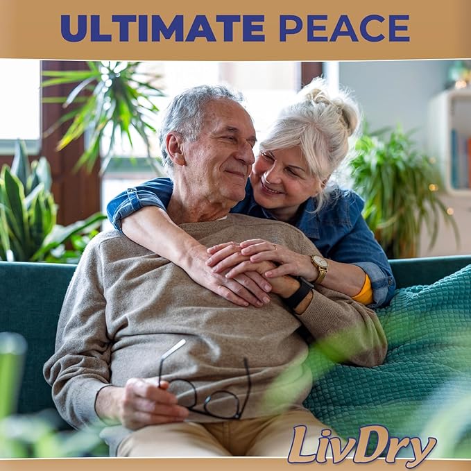 LivDry Ultimate Adult Incontinence Underwear, High Absorbency, Leak Cuff Protection (XXX-Large (9 Count))