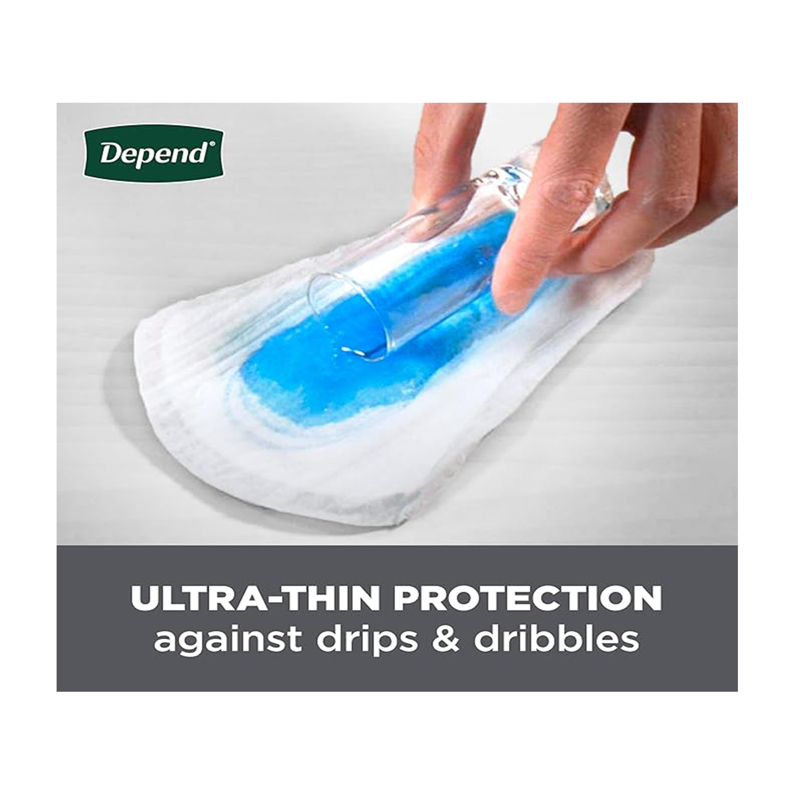 Depend Shields Incontinence Pads for Men, Light Absorbency, 58 Count (Packaging May Vary)