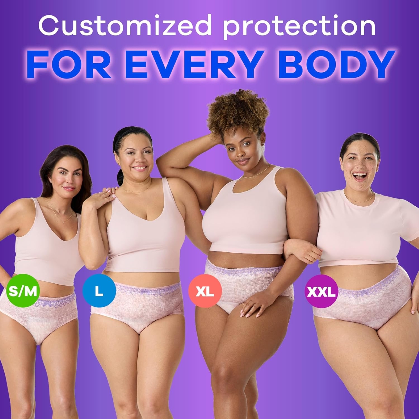 Always Discreet Adult Incontinence Underwear for Women and Postpartum Underwear, L, Up to 100% Bladder Leak Protection, 76 Count (Packaging May Vary)