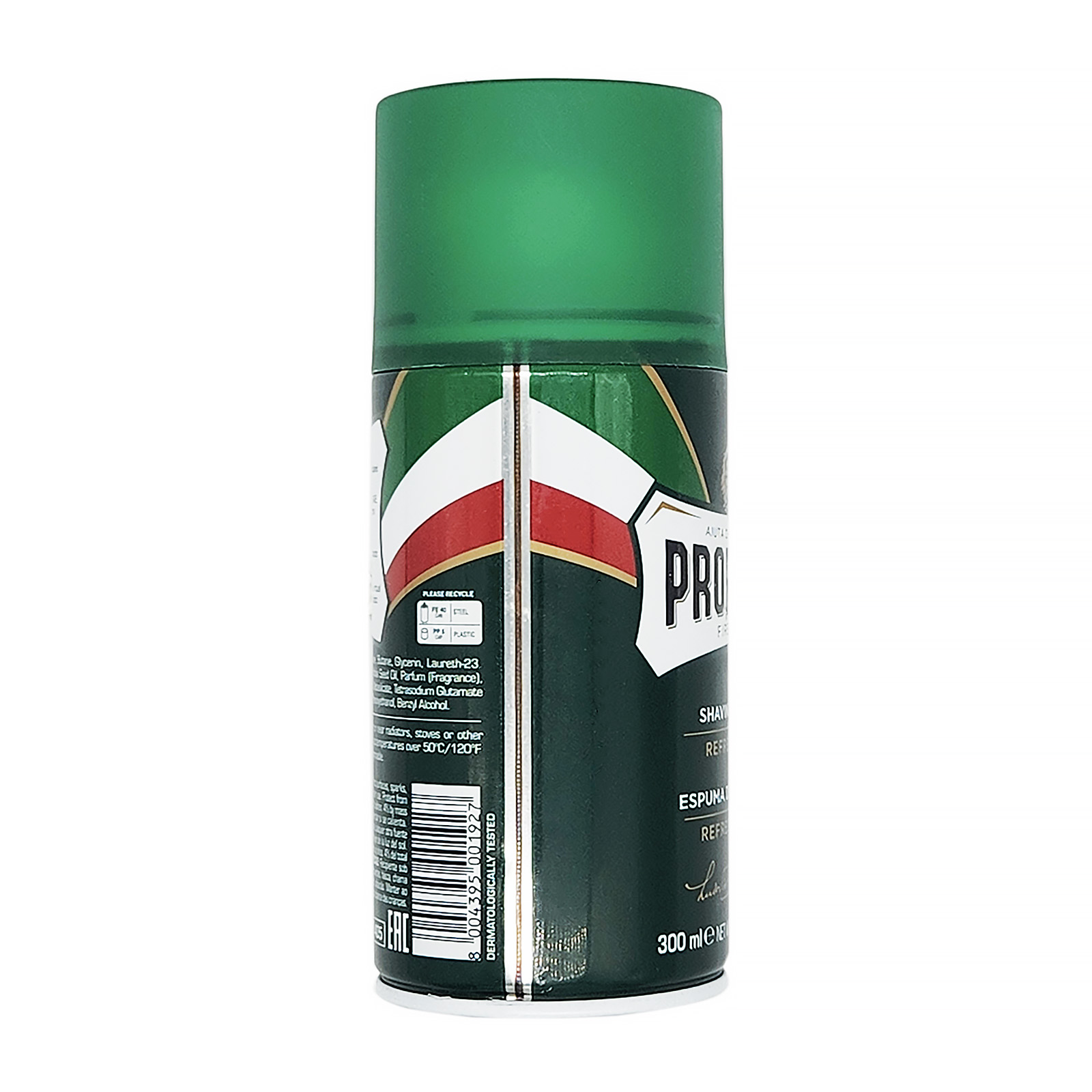 Proraso Shaving Foam with Eucalyptus Oil and Menthol Refreshing and Toning Formula 300ml/10.6oz