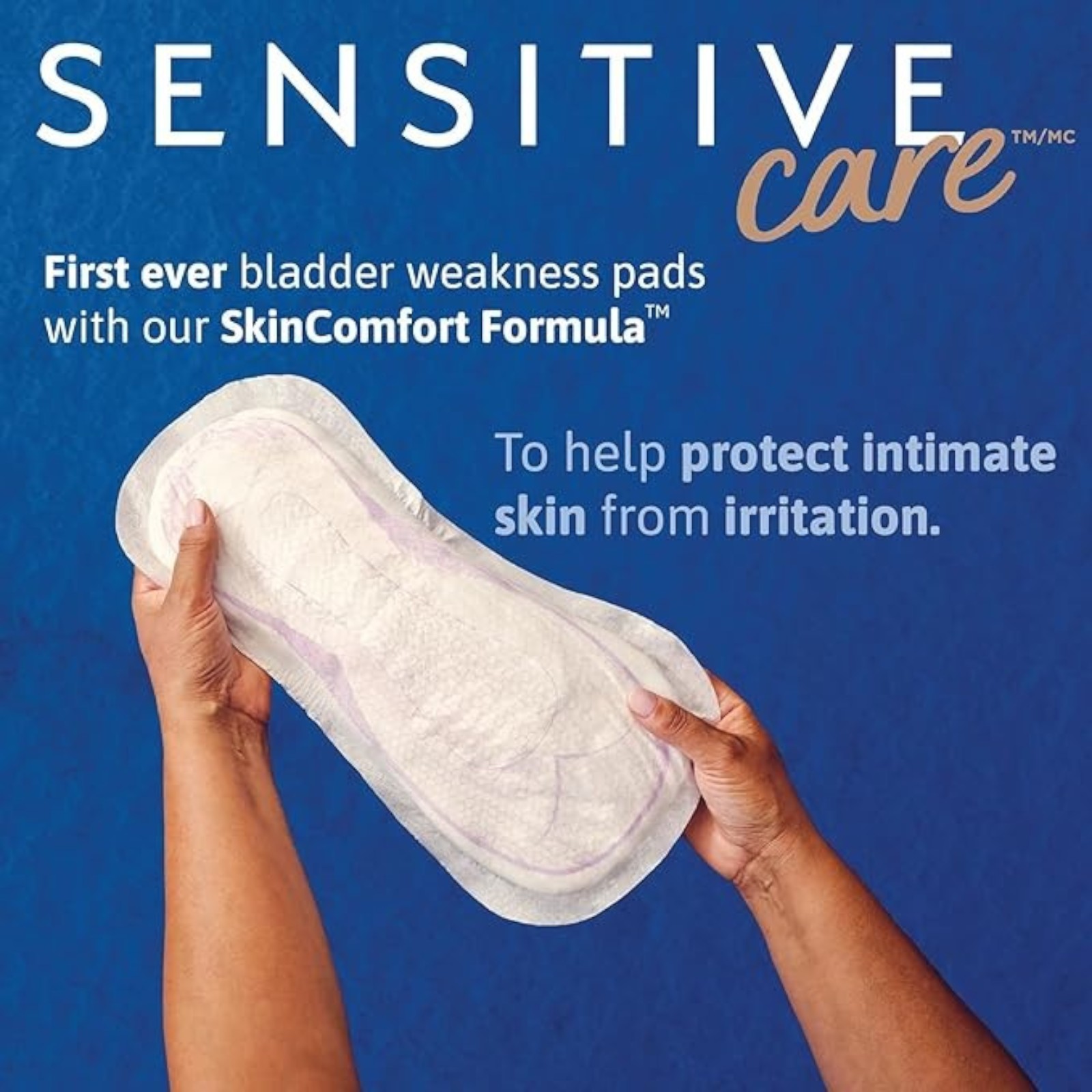 Tena Sensitive Care Extra Coverage Overnight Incontinence Pads, 45 Count