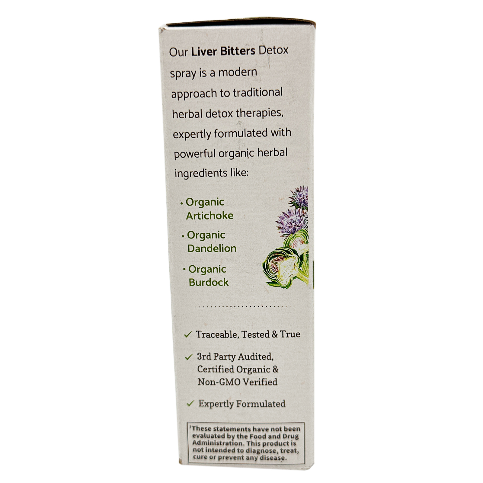 Garden of Life mykind Organics Liver Bitters Detox Spray, 2 fl oz