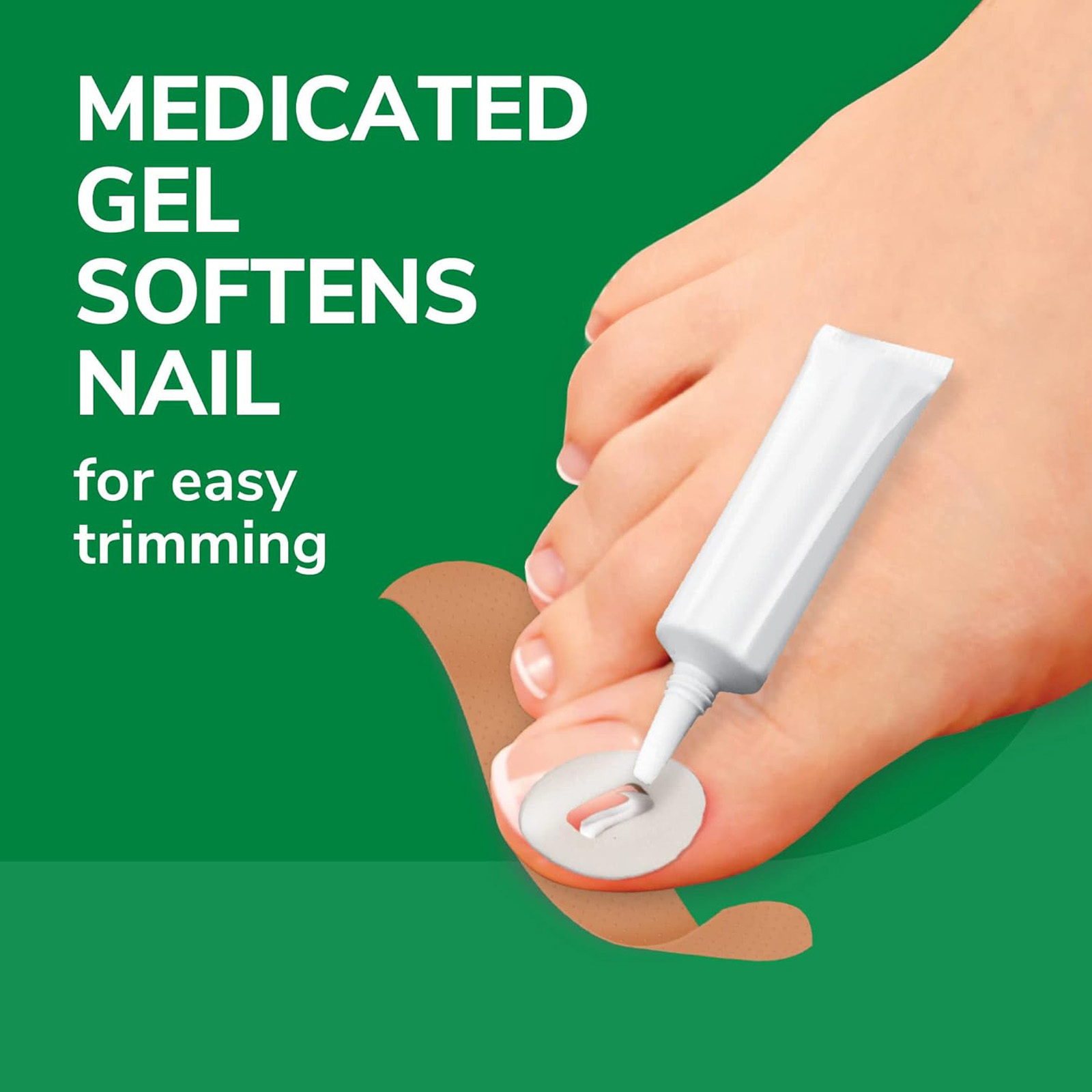 Dr. Scholl's Ingrown Toenail Pain Reliever, Medicated Gel Softens Nails, 0.3 oz