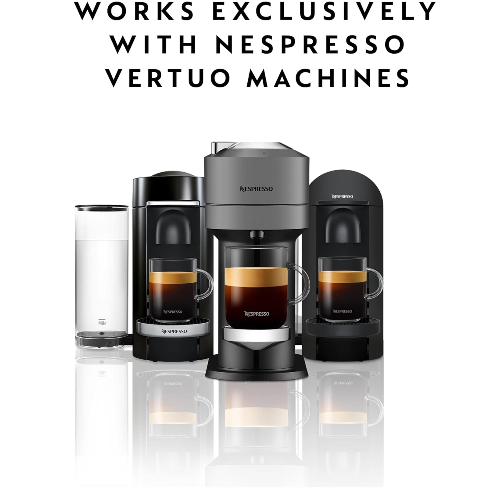 Nespresso Capsules Vertuo, Variety Pack, Medium and Dark Roast Coffee, 30 Count Coffee Pods, Brews 7.8 oz