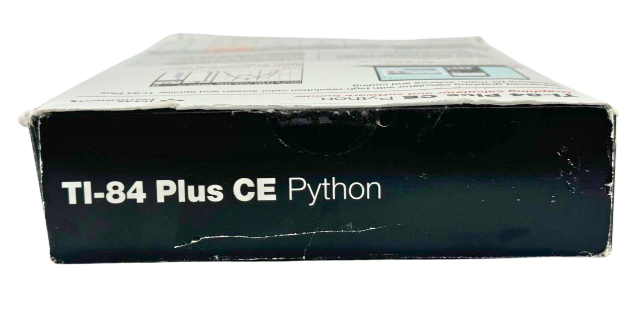 Texas Instruments TI-84 Plus CE Python - Enhanced Graphing Calculator - Black/Grey