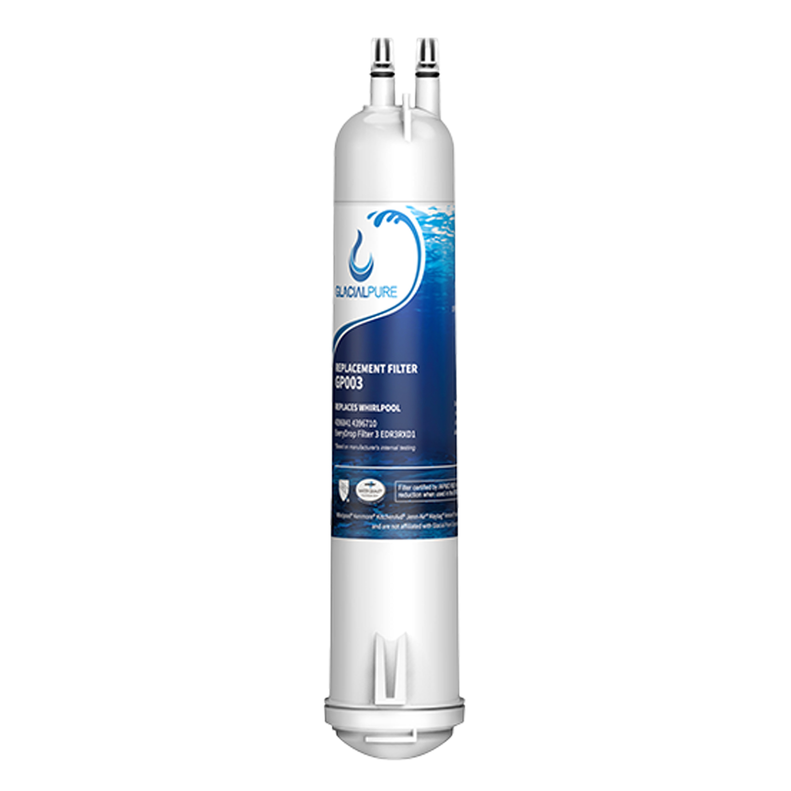 GlacialPure GP003 Compatible Filter3, 4396841, EDR3RXD1, 46-9083 Water Filter