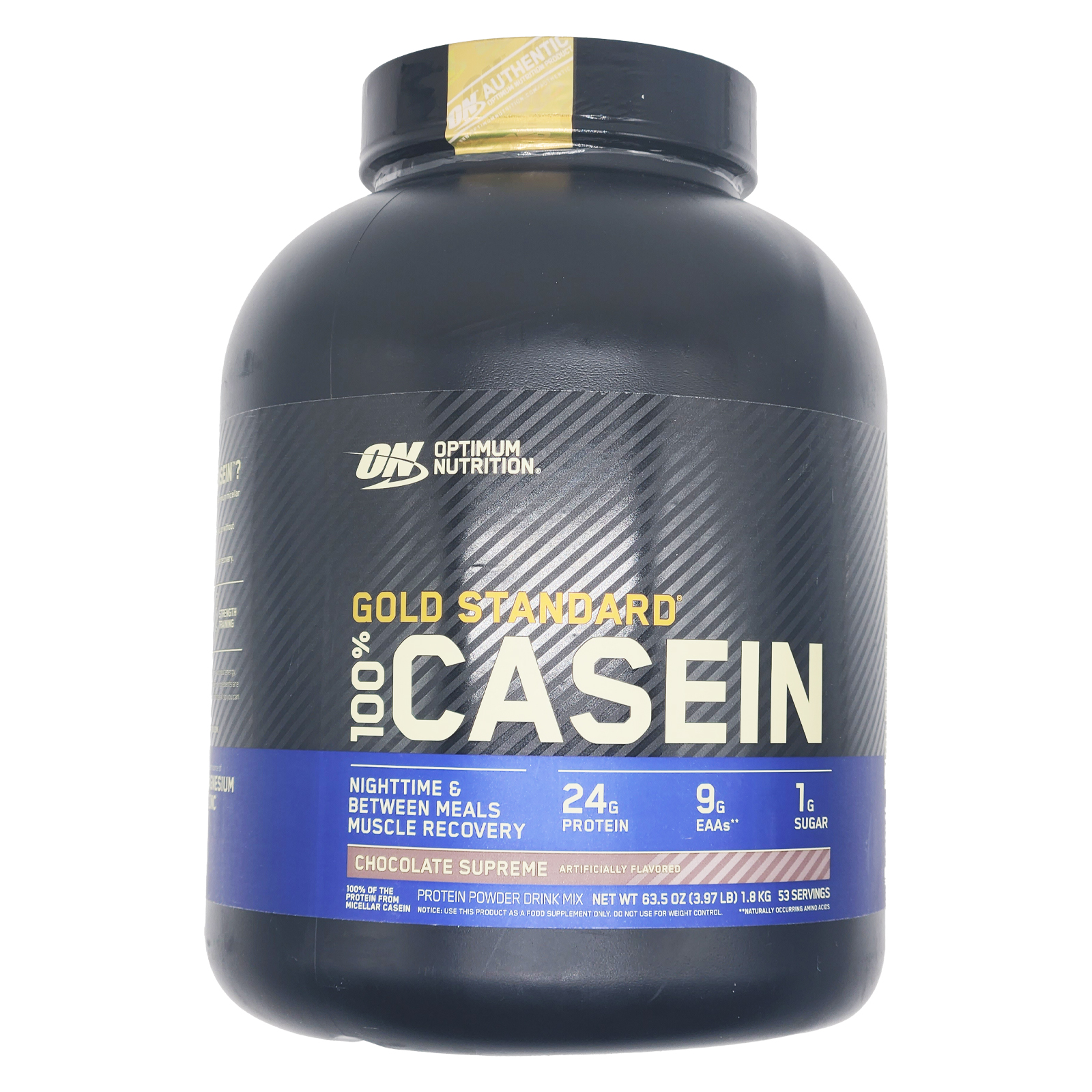 Optimum Nutrition, Gold Standard 100% Casein, Chocolate Supreme, 3.97 Lb (1.8 Kg)