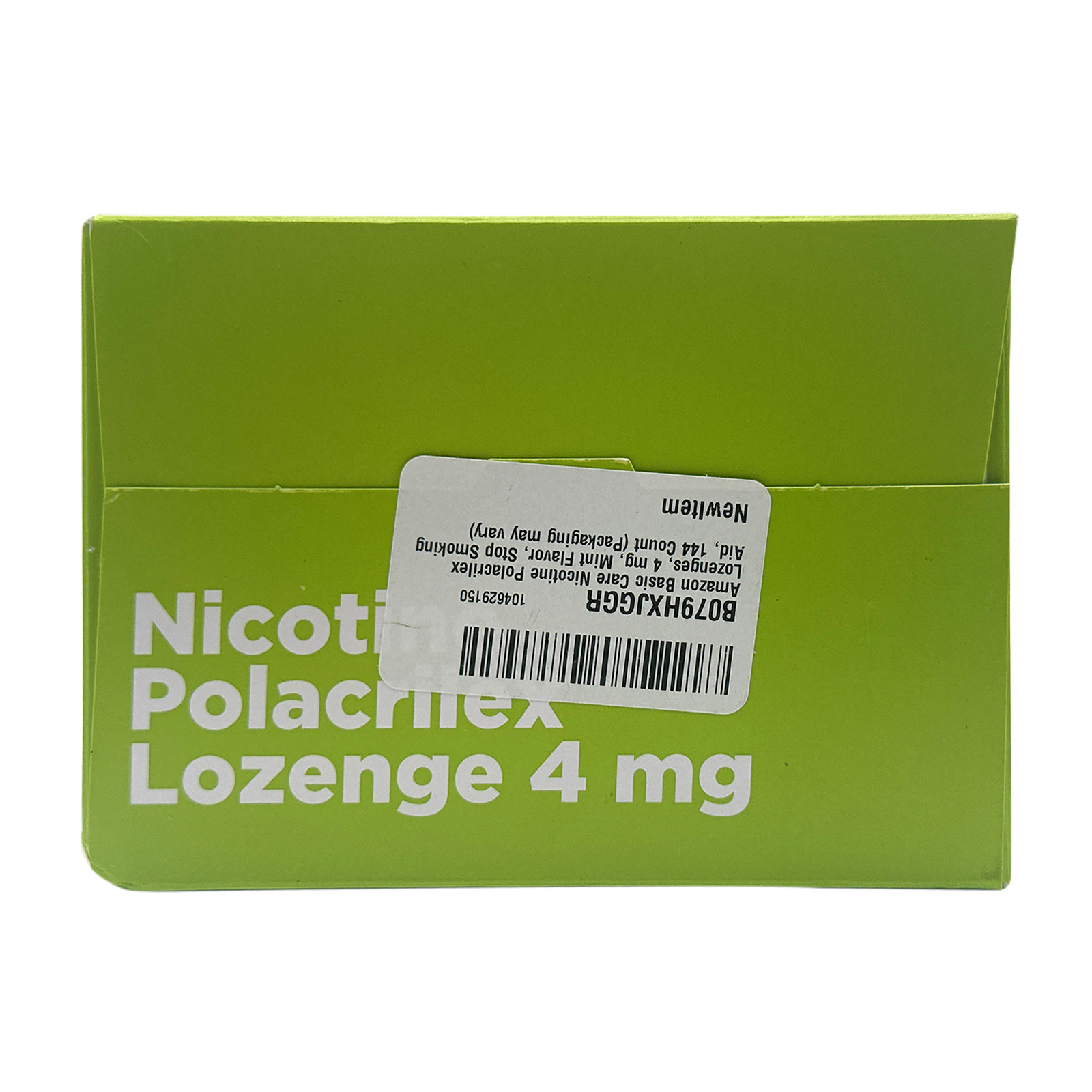 Amazon Basic Care Nicotine Lozenge - 4mg - 144ct