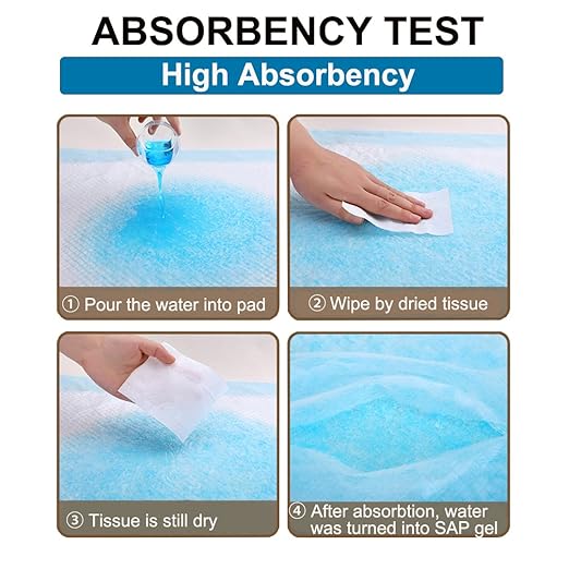 Extra Large Disposable Bed Incontinence Pads (32”x36”, 20 Counts), Leak-Proof Disposable Bed Pads for Adults and Children, Thick Bed Underpads Disposable