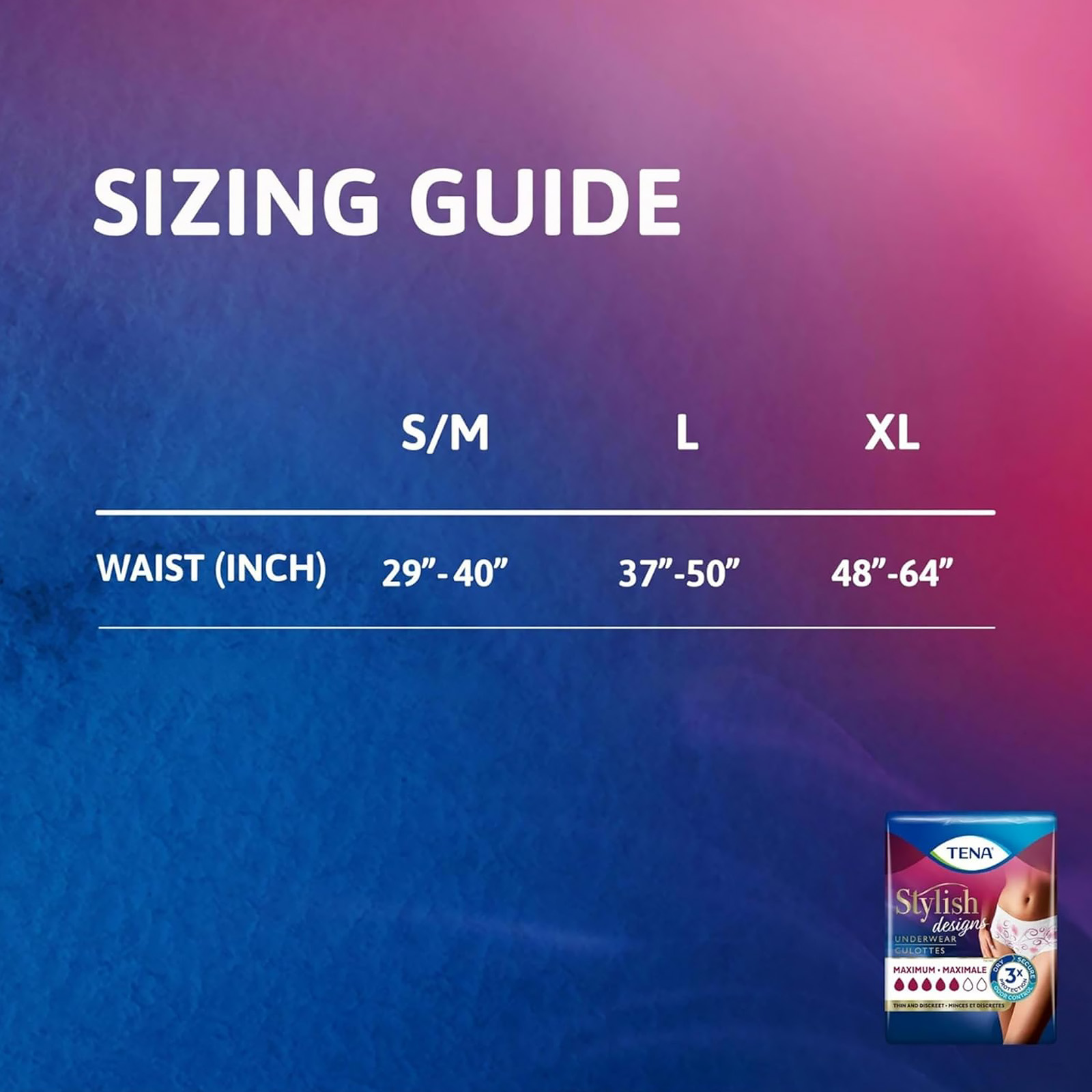 TENA Super Plus Women’s Heavy Absorbency Incontinence Underwear, XL 1 Pack 14 Ct