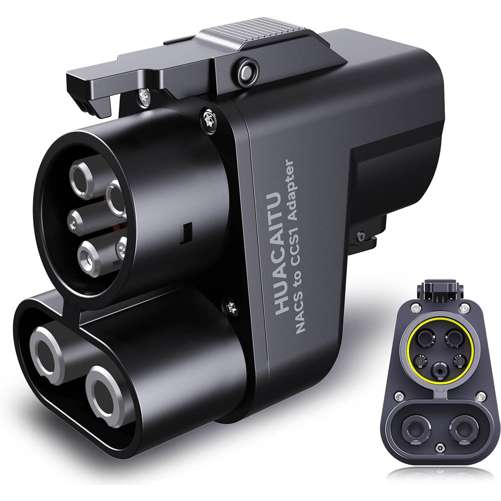 Tesla Supercharger NACS to CCS1 Charger Adapter, Max 500A 1000V Fast Charge All EVs