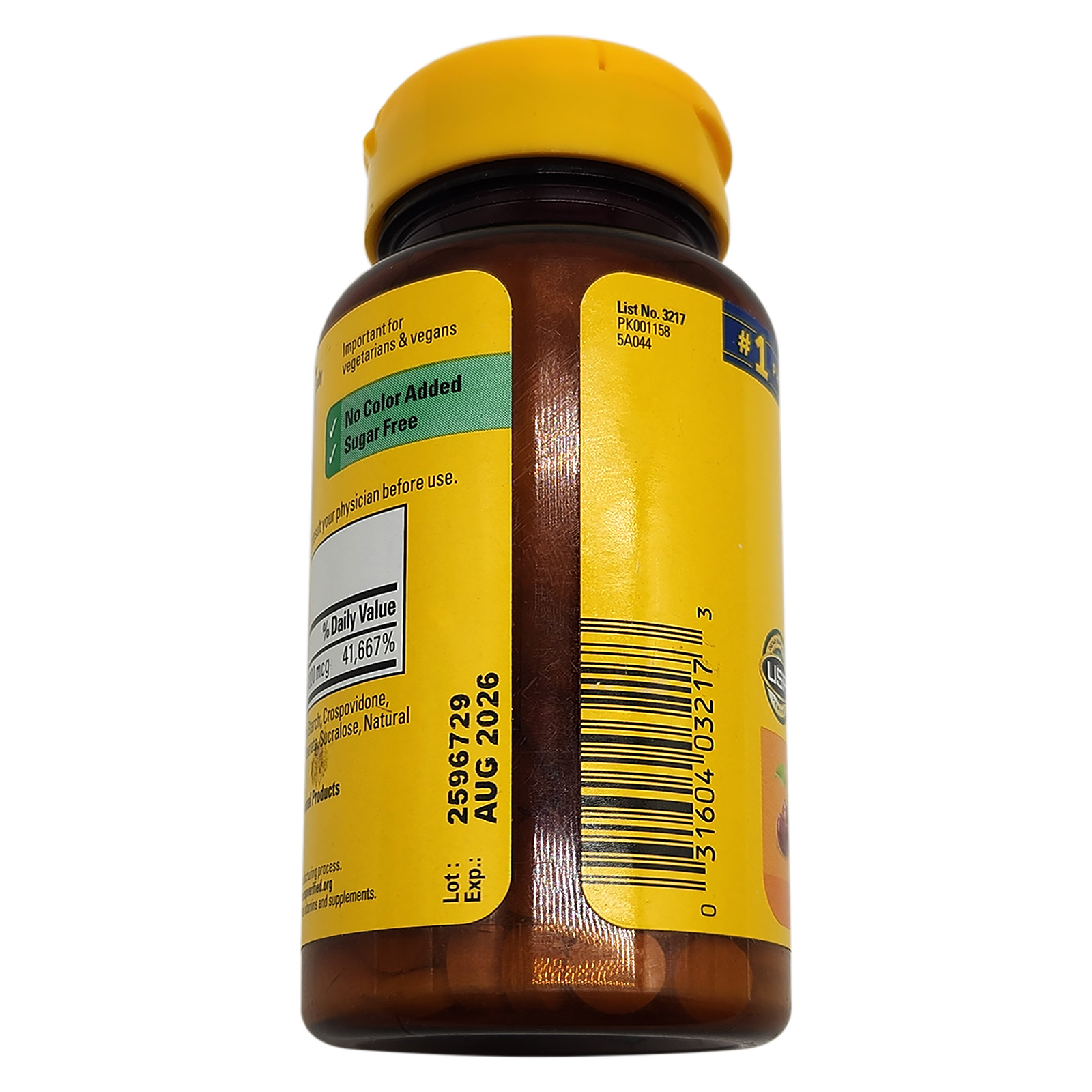 Nature Made Vitamin B12 1000 mcg, 150 Sugar Free Fast Dissolve Tablets_Exp 08/2026