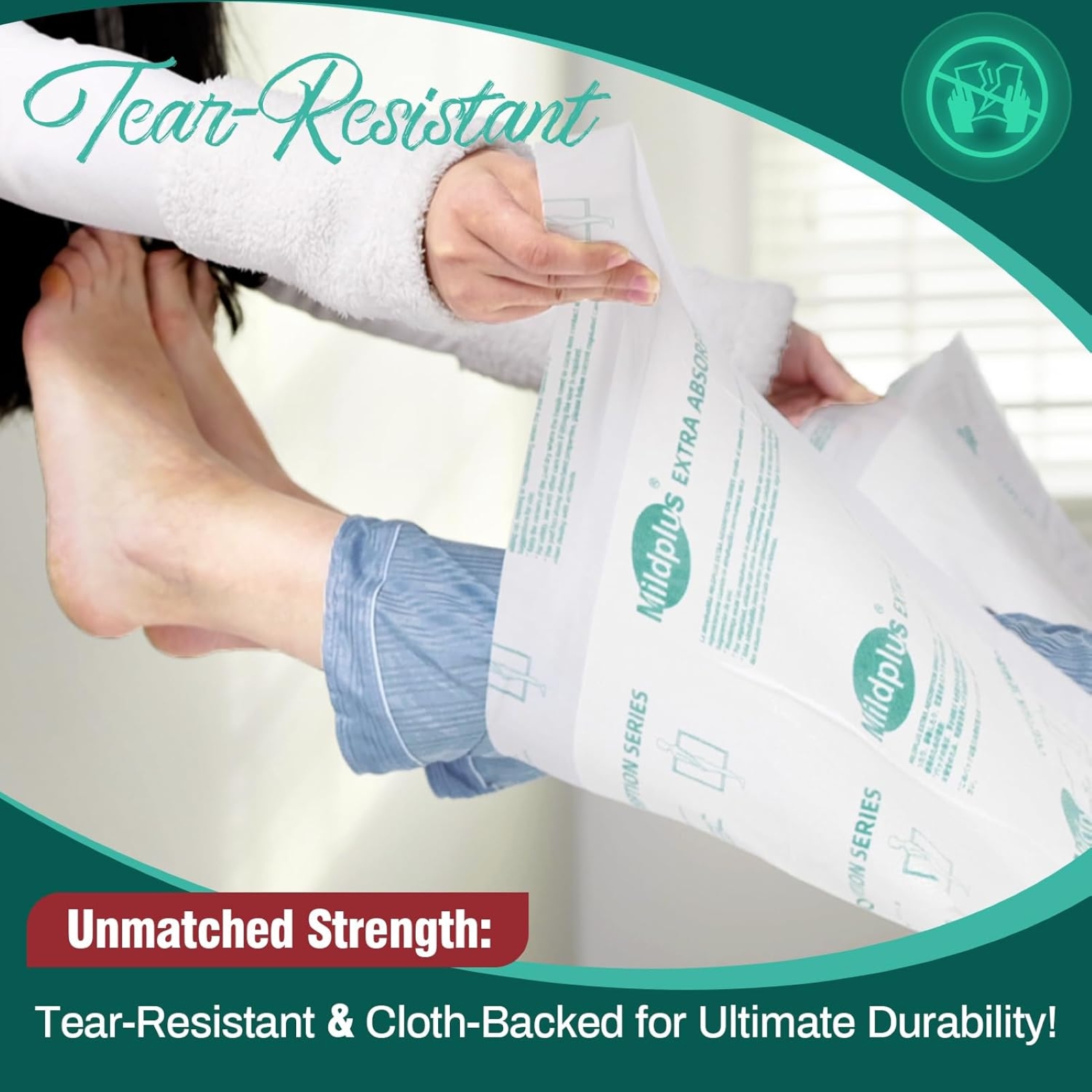 Heavy Duty Underpads 30"X36", 25 Count, Ultra Absorbent Chucks Pads 130 Grams Disposable Bed Pads with Strength Cloth Backing Incontinence Pads for Adults, Kids or Pets