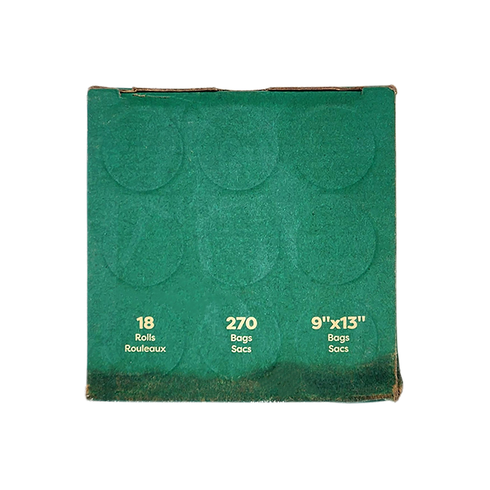Earth Rated Dog Poop Bags with Handles Value Pack, Easy Tie and Guaranteed Leakproof, Unscented, 270 Handle Bags