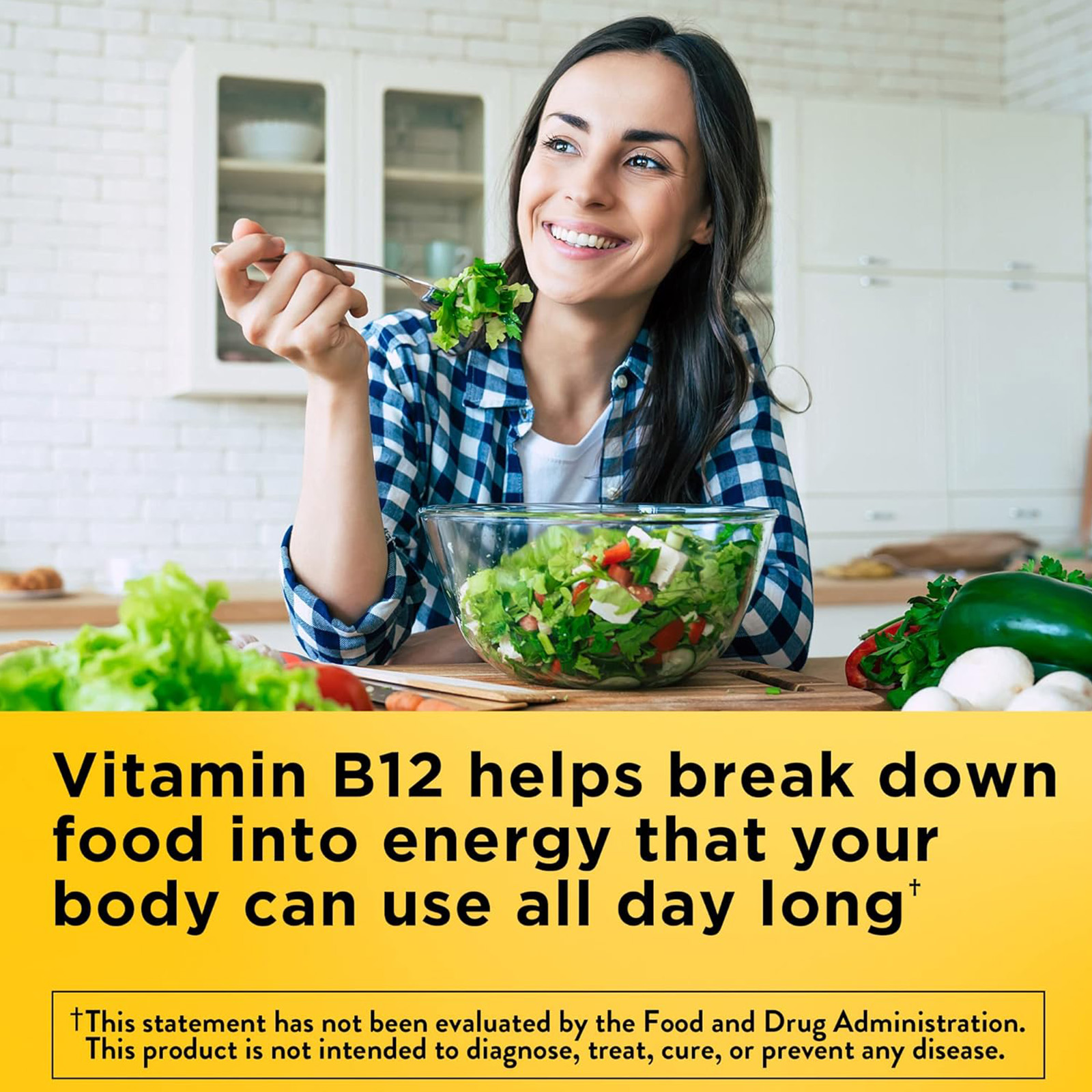 Nature Made Vitamin B12 1000 mcg, 150 Sugar Free Fast Dissolve Tablets_Exp 08/2026