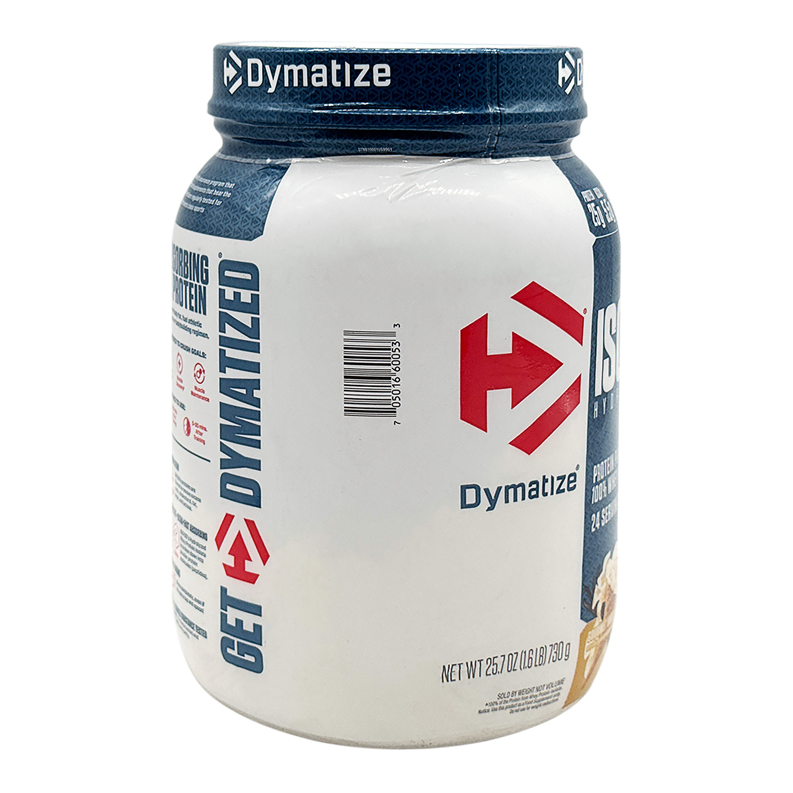 Dymatize ISO100 Hydrolyzed Protein Powder, 100% Whey Isolate Protein, 25g of Protein, 5.5g BCAAs, Gluten Free, Fast Absorbing, Easy Digesting, Gourmet Vanilla, 24 Servings