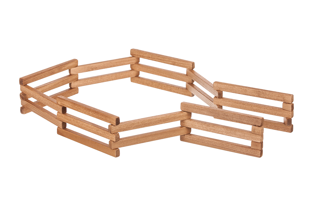 American Made Wooden Folding Fence -Several Color Options