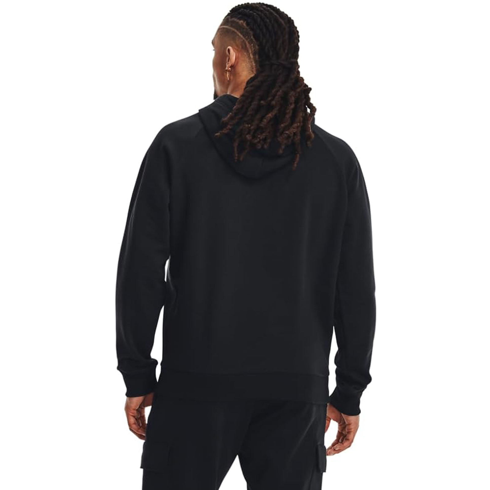 Under Armour Men's Rival Fleece Hoodie, Black - Choose Size